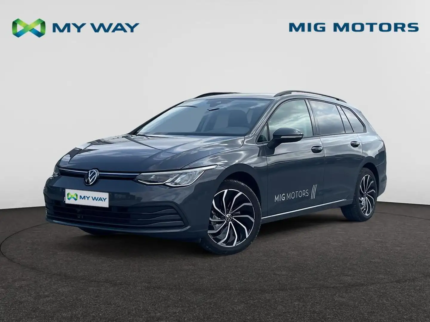 Volkswagen Golf Variant Life Business Premium 1.0 eTSI  (110 pk) DSG /// E Grijs - 1