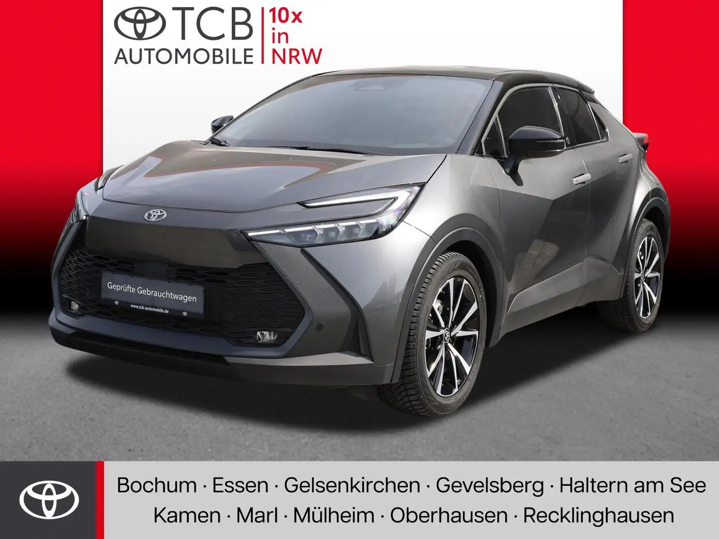 Toyota C-HR 1.8 Hybrid Team D *CARPLAY*KAMERA*SHZ* Gris - 1