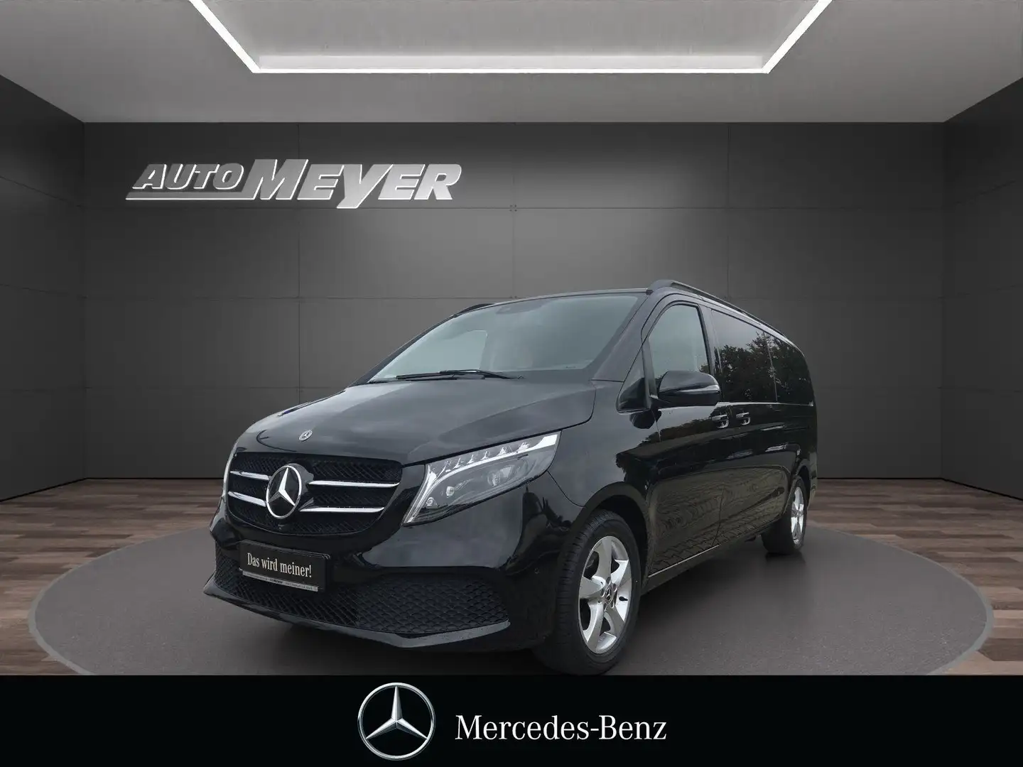 Mercedes-Benz V 300 d EXTRALANG AVANTGARDE+FAHRASSI+AIRM+STHZG Nero - 1