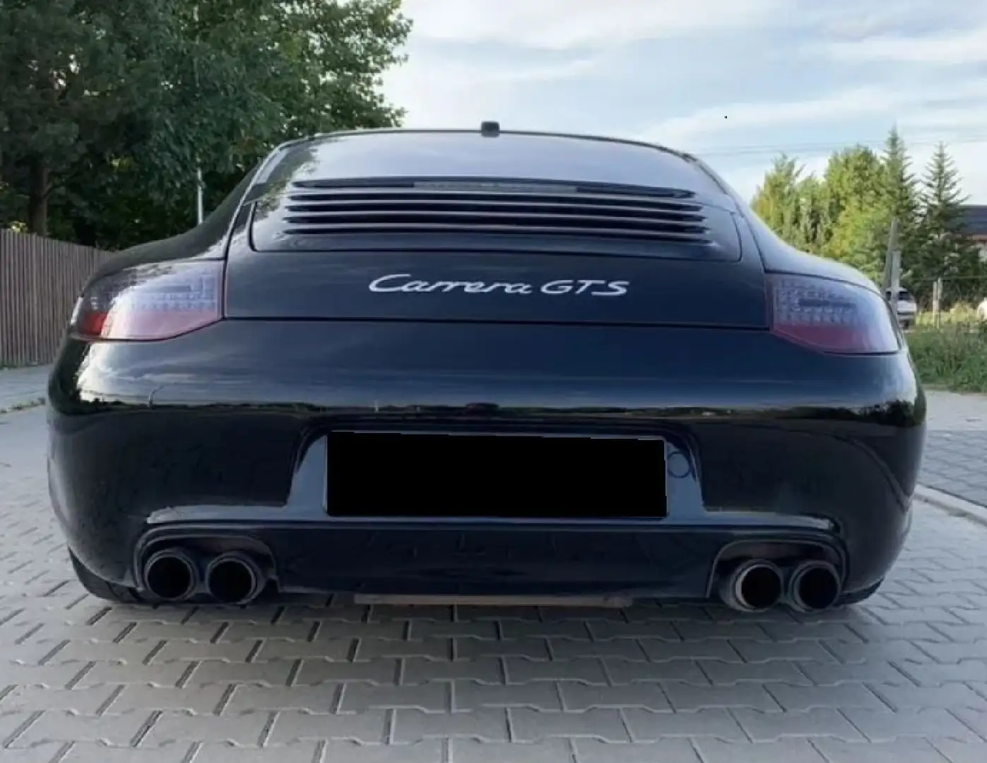 Porsche 911 997 Carrera GTS Coupé aut Schwarz - 2