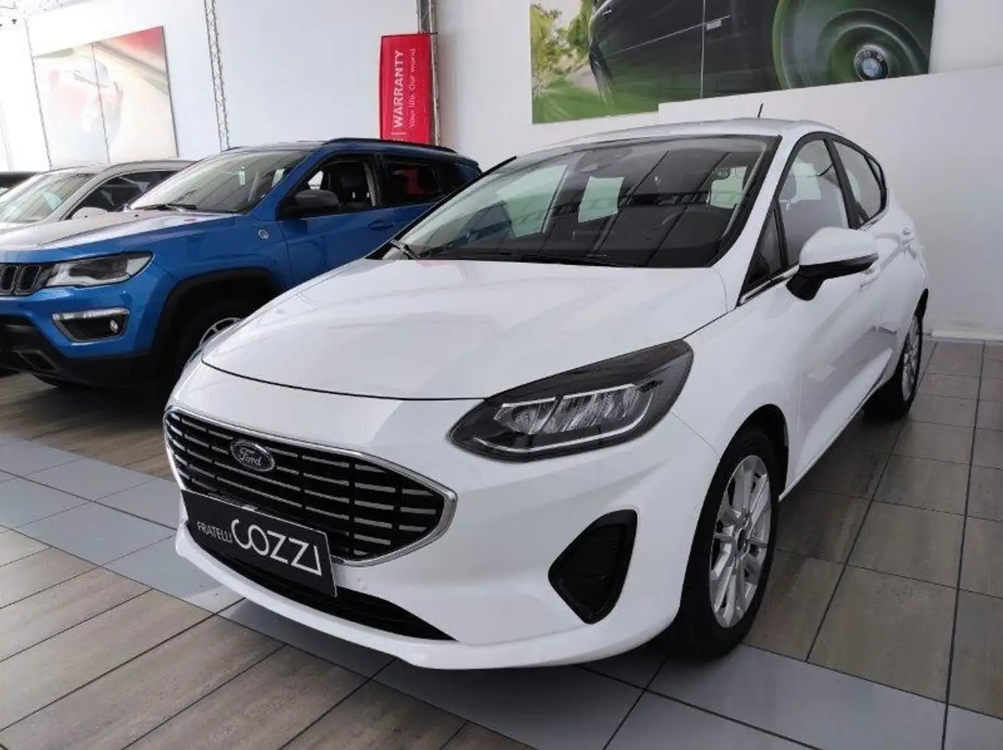 Ford Fiesta 7ª serie - Fiesta 1.1 75 CV 5 porte Titanium Bianco - 2