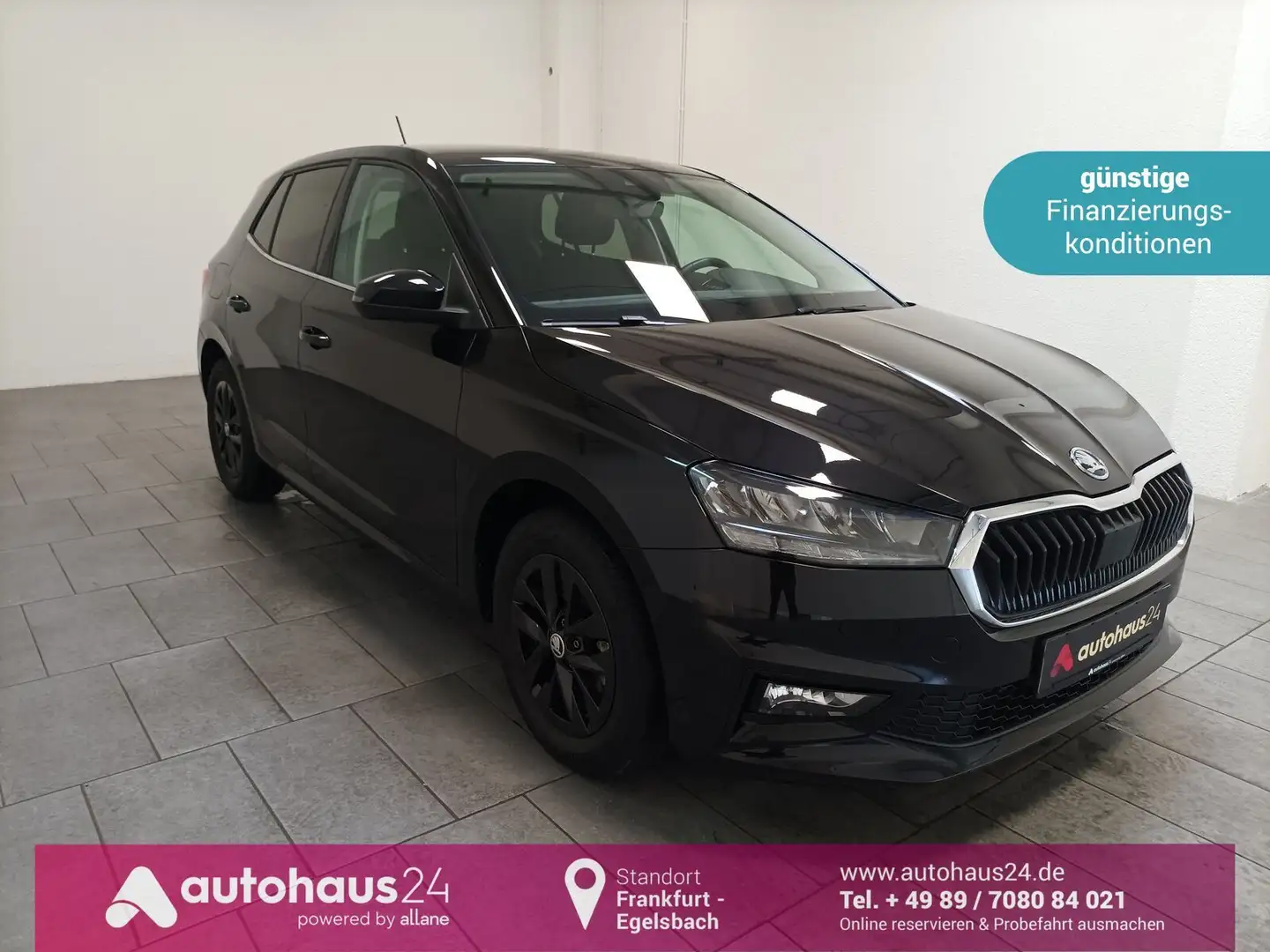 Skoda Fabia 1.0 TSI Style Smartlink|DAB|Klima|PDC Schwarz - 1