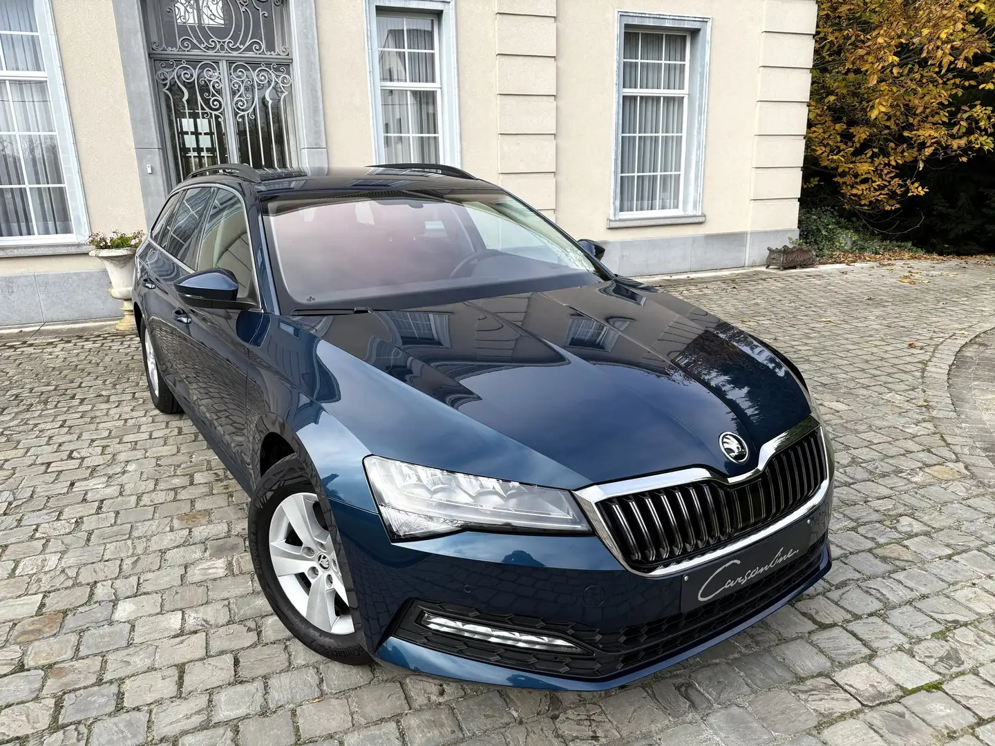 Skoda Superb Combi 2.0 TDI DSG Ambition Smartlink, Camera ... Bleu - 1