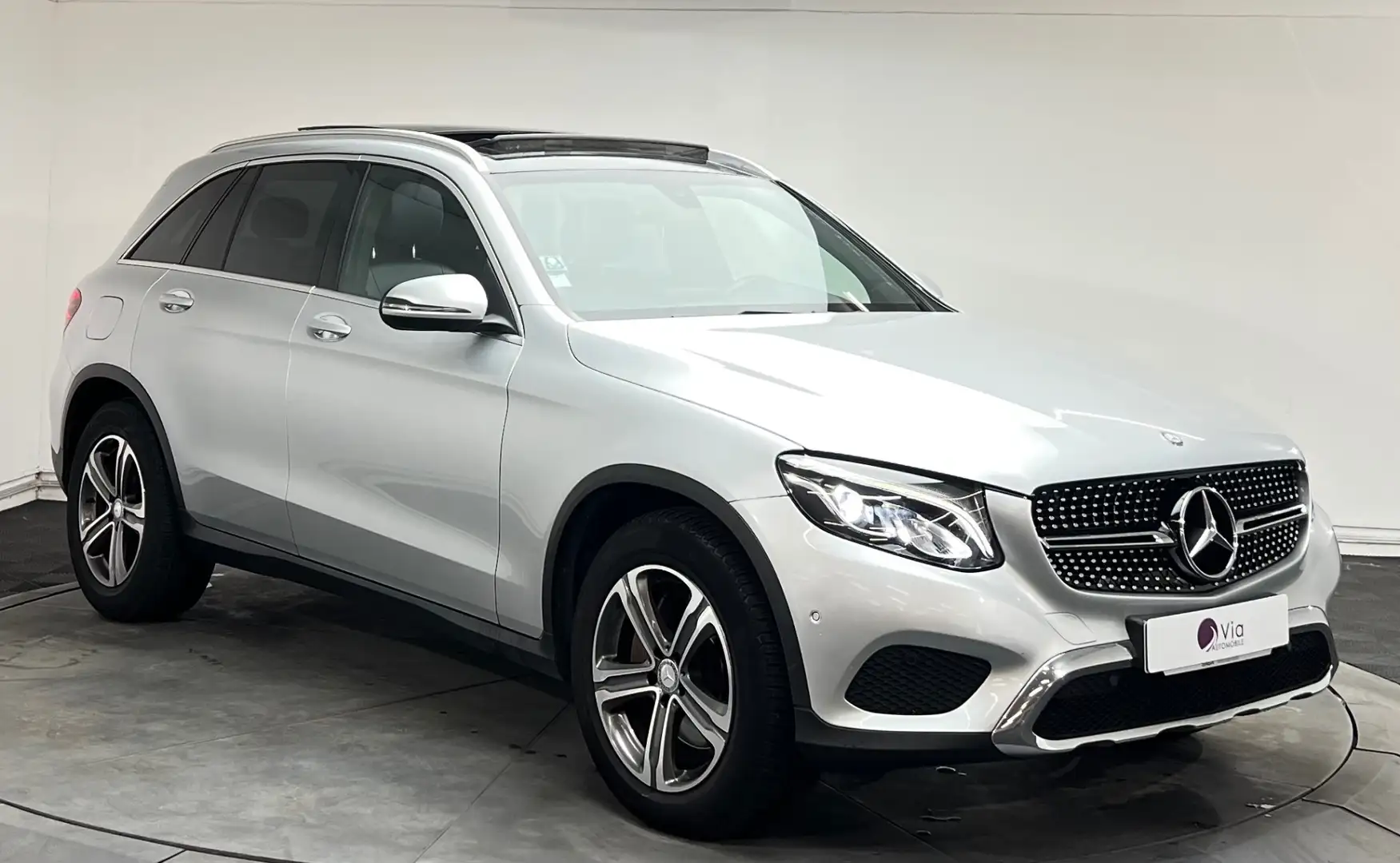 Mercedes-Benz GLC 220 220 d 170 ch 4Matic Launch Edition - Toit Ouvrant - Sièges Electrique - Caméra de Recul Gris - 2