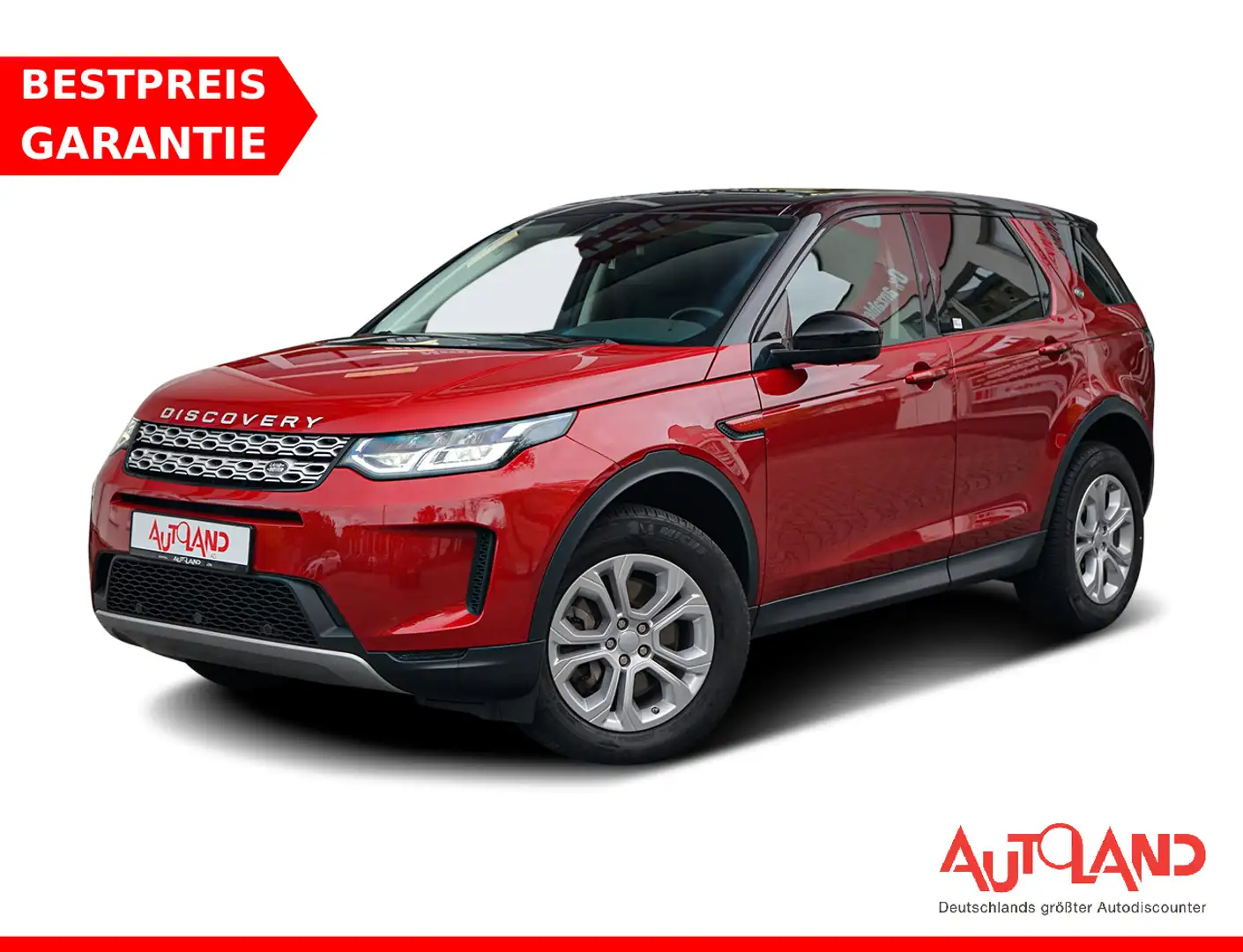 Land Rover Discovery Sport 2.0 Basis AWD LED Navi Kamera Rot - 1