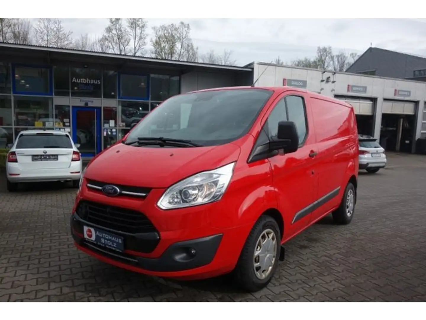 Ford Transit Custom Kasten 340 L1 Trend AHK Navi Dyn. Kurvenlicht ACC Rot - 1