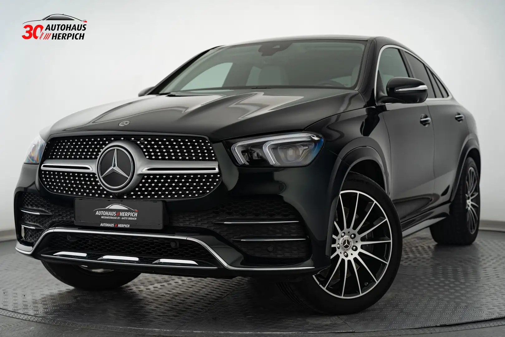 Mercedes-Benz GLE 400 d 4M Coupe 21 AMG Line Burmester Pano Grün - 1