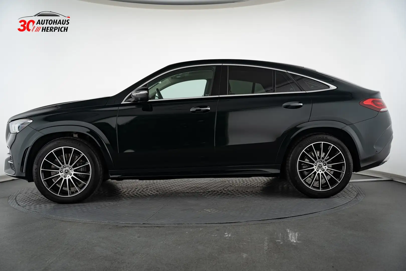 Mercedes-Benz GLE 400 d 4M Coupe 21 AMG Line Burmester Pano Grün - 2