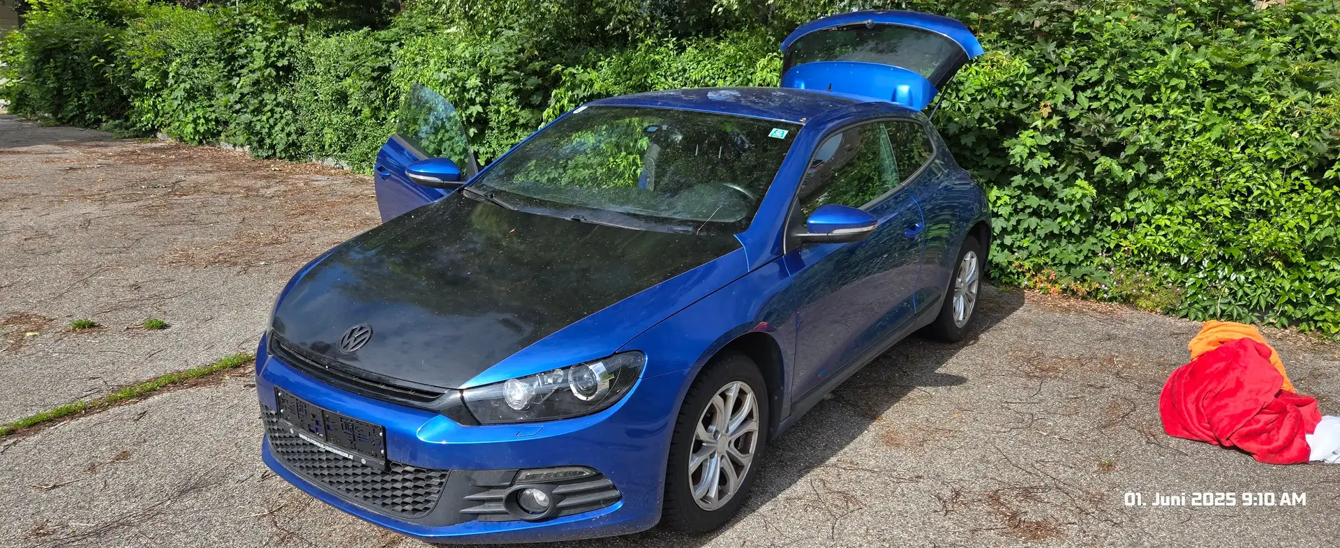 Volkswagen Scirocco 1.4TSI 160PS Sport Mit Motorschaden Blau - 1