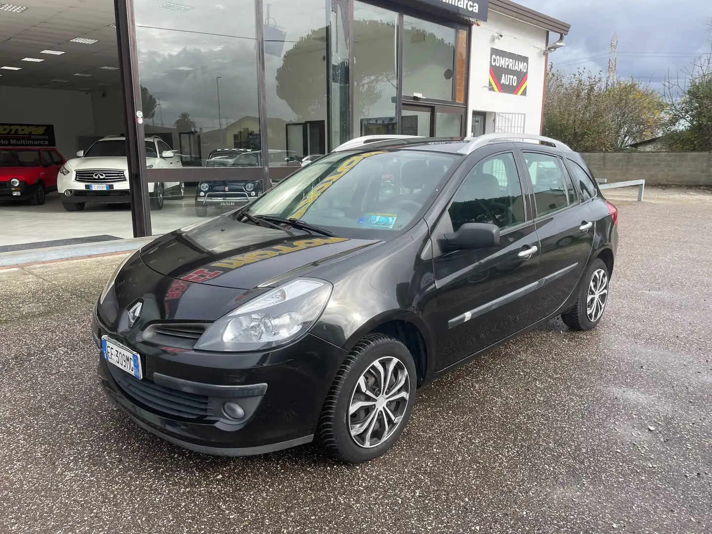 Renault Clio Clio III 2005 Sportour 1.2 16v X NEOPATENTATI Nero - 1