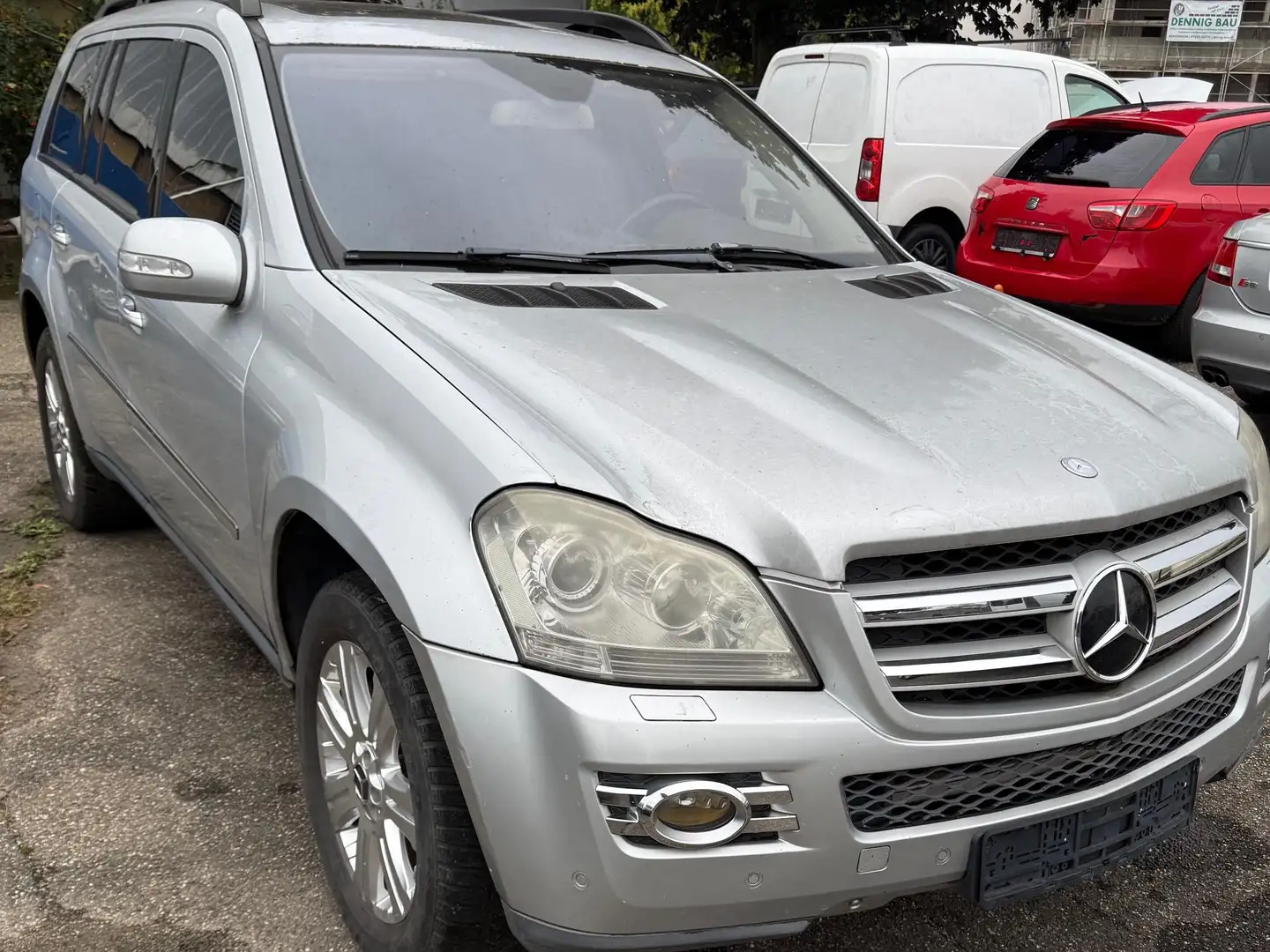 Mercedes-Benz GL 420 CDI 4Matic 7 Sitze AHK TV Schiebedach Silber - 2