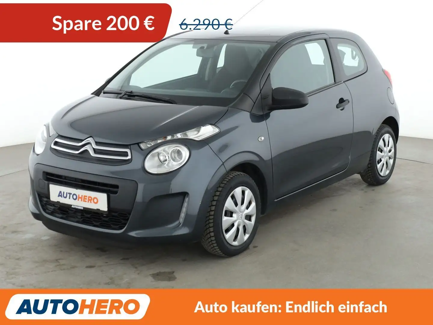 Citroen C1 1.0 VTi Live *KLIMA*GARANTIE* Gris - 1