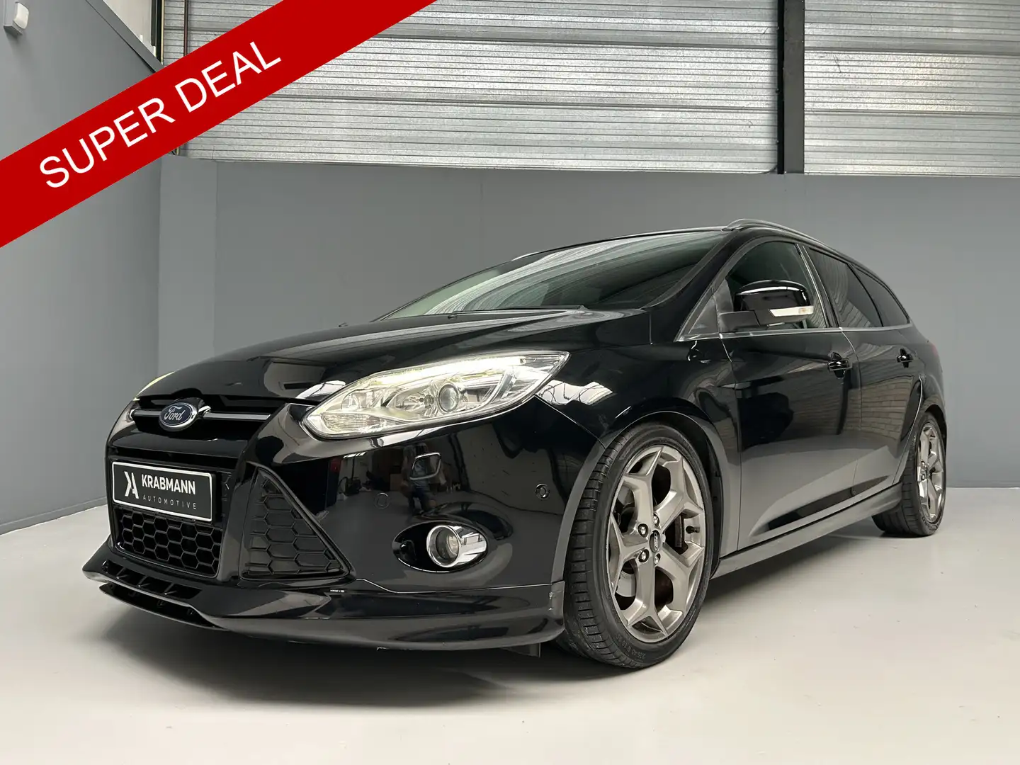 Ford Focus Wagon 1.6 EB Titanium St-line Nwe Riem+Koppeling|G Zwart - 1