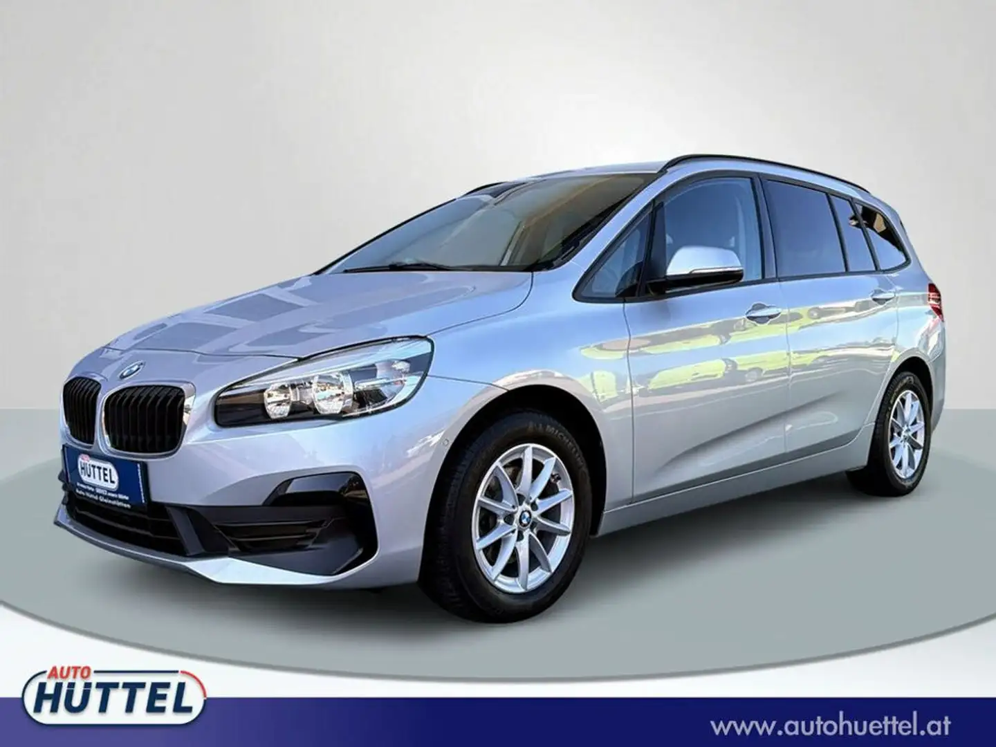 BMW 216 d Grand Tourer Advantage 1.5 Diesel Silber - 1