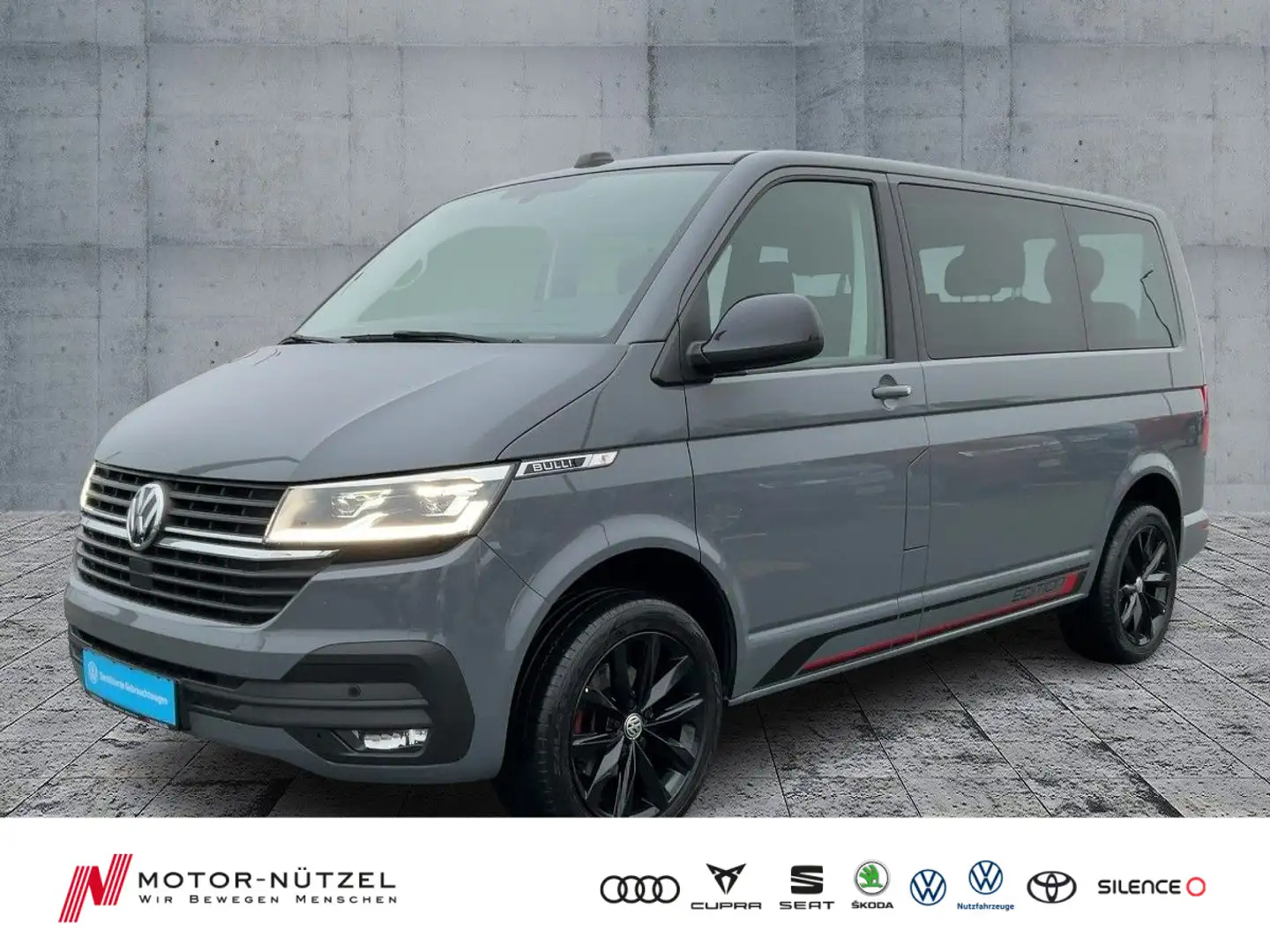 Volkswagen T6.1 Kombi 2.0TDI DSG EDITION LED+NAV+RFK+AHK+18 Szary - 1