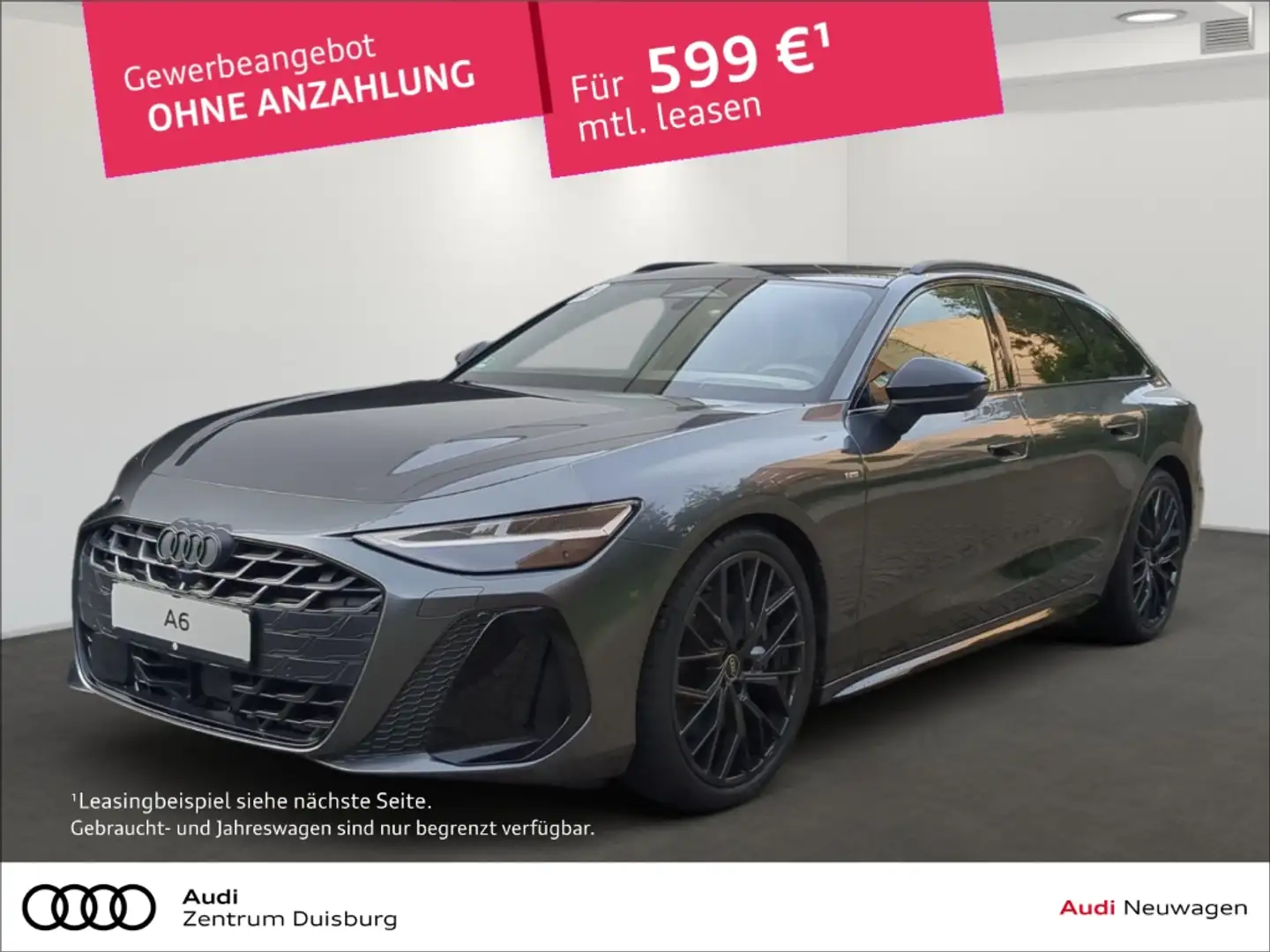 Audi A6 Avant TDI quattro 150 kW S tronic HUD AD Panorama Grau - 1