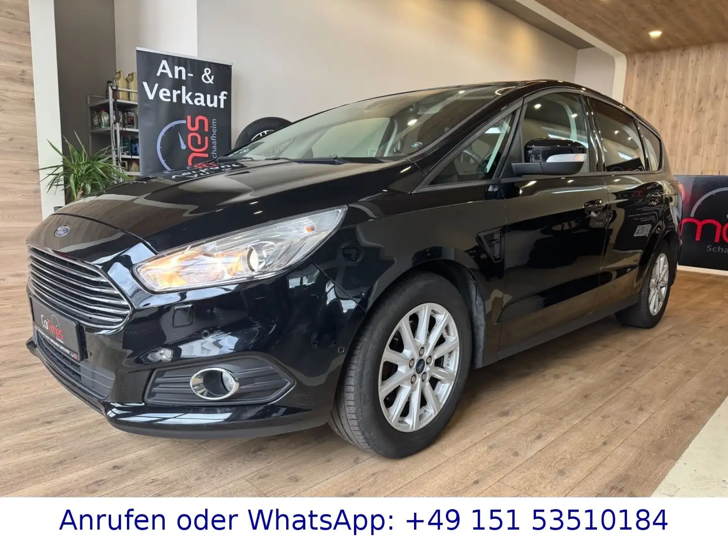 Ford S-Max S-MAX Trend/8-Fach/TÜV NEU/1.Hand Schwarz - 1