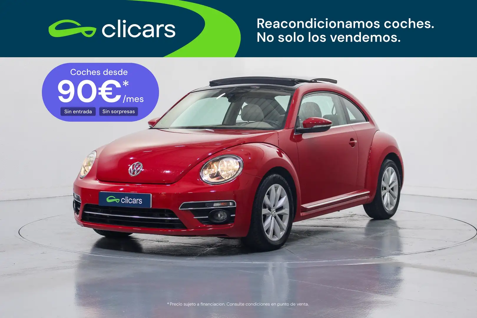 Volkswagen Beetle 2.0TDI Design 81kW Rojo - 1