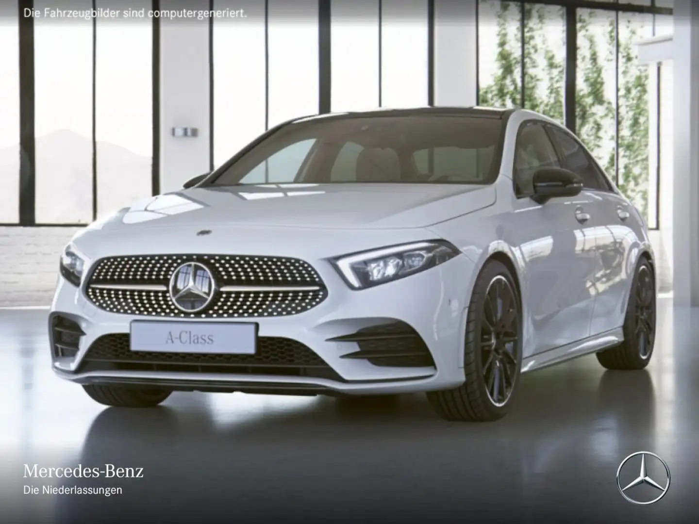 Mercedes-Benz A 250 e Lim AMG+NIGHT+PANO+LED+KAMERA+19"+8G Wit - 2