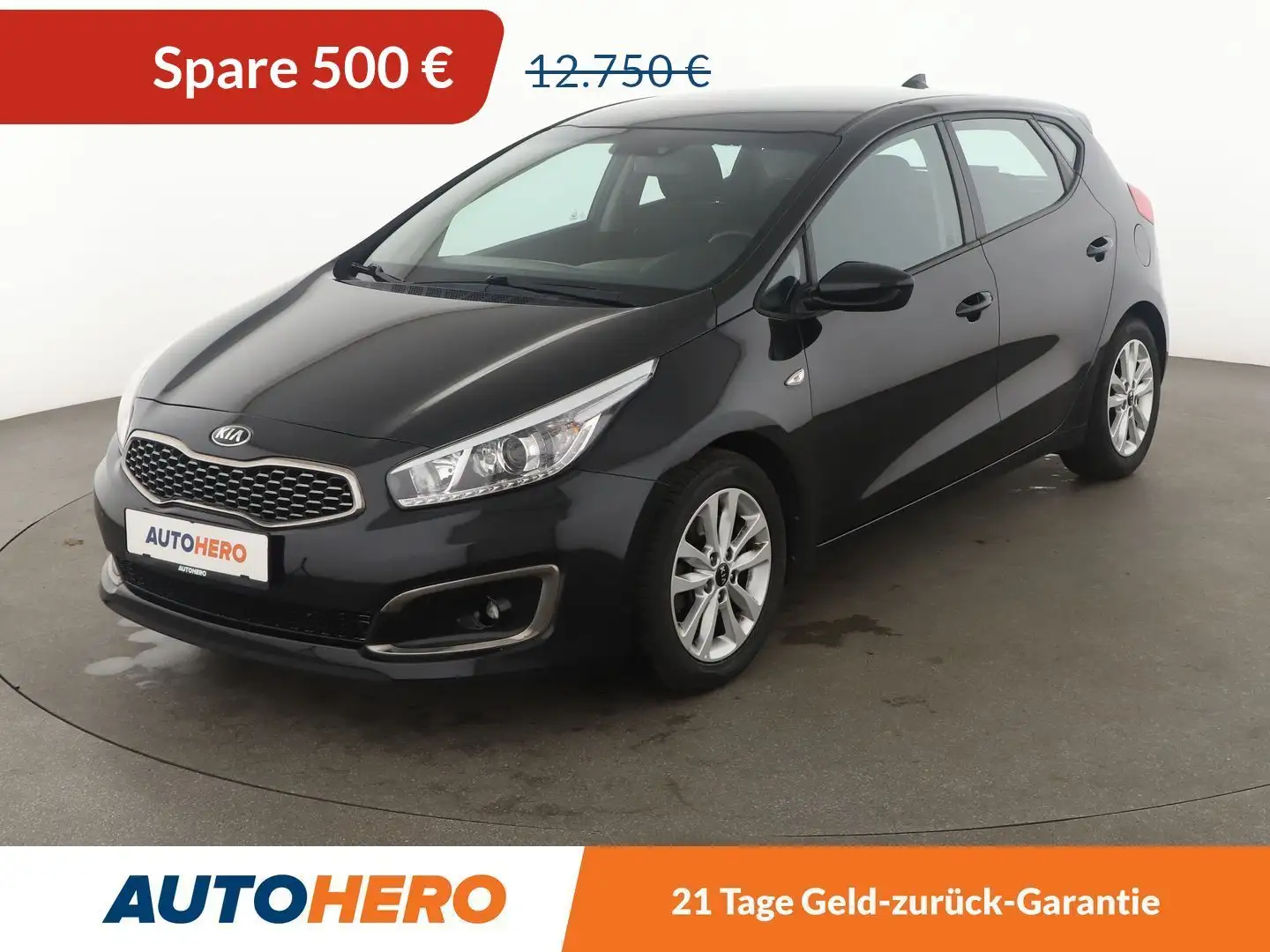 Kia Ceed / cee'd 1.4 Edition 7 Emotion*NAVI*CAM*PDC*SHZ*KLIMA* Schwarz - 1