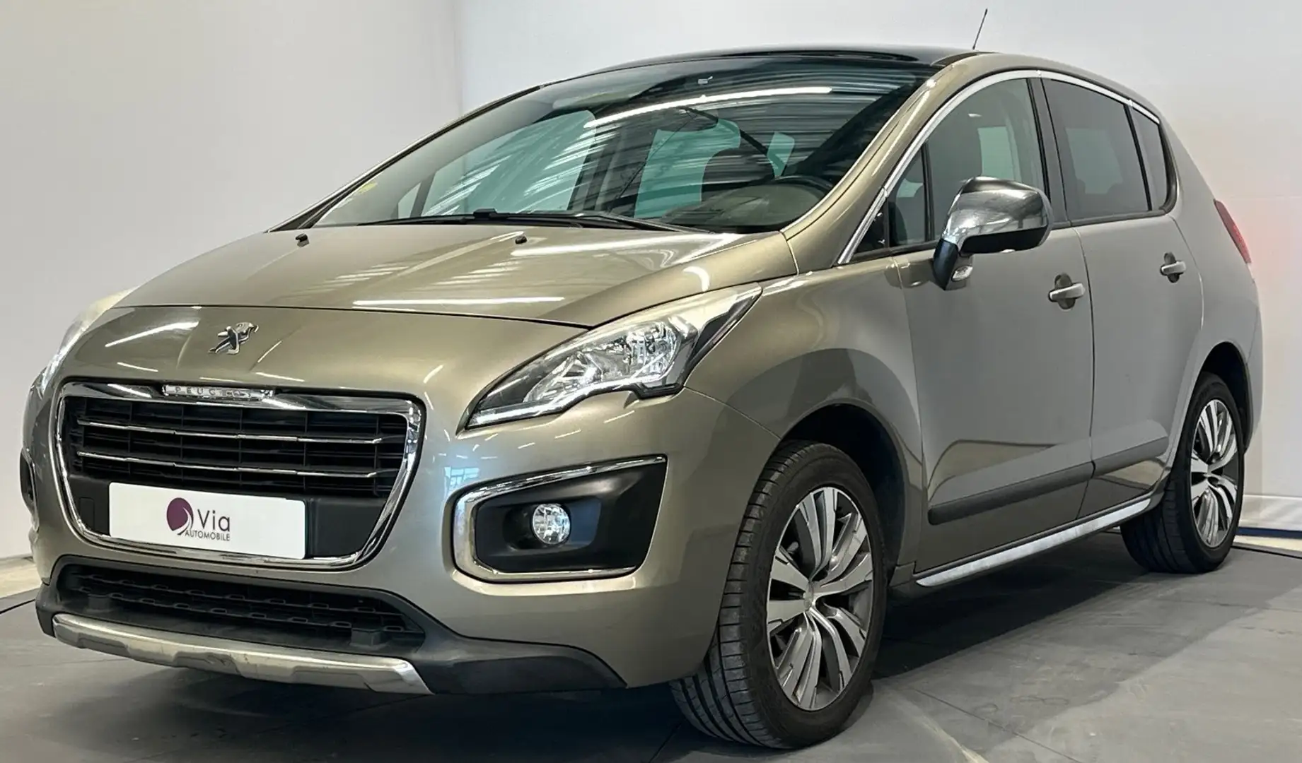 Peugeot 3008 1.6 HDI 120 Allure TOIT PANO Gris - 1
