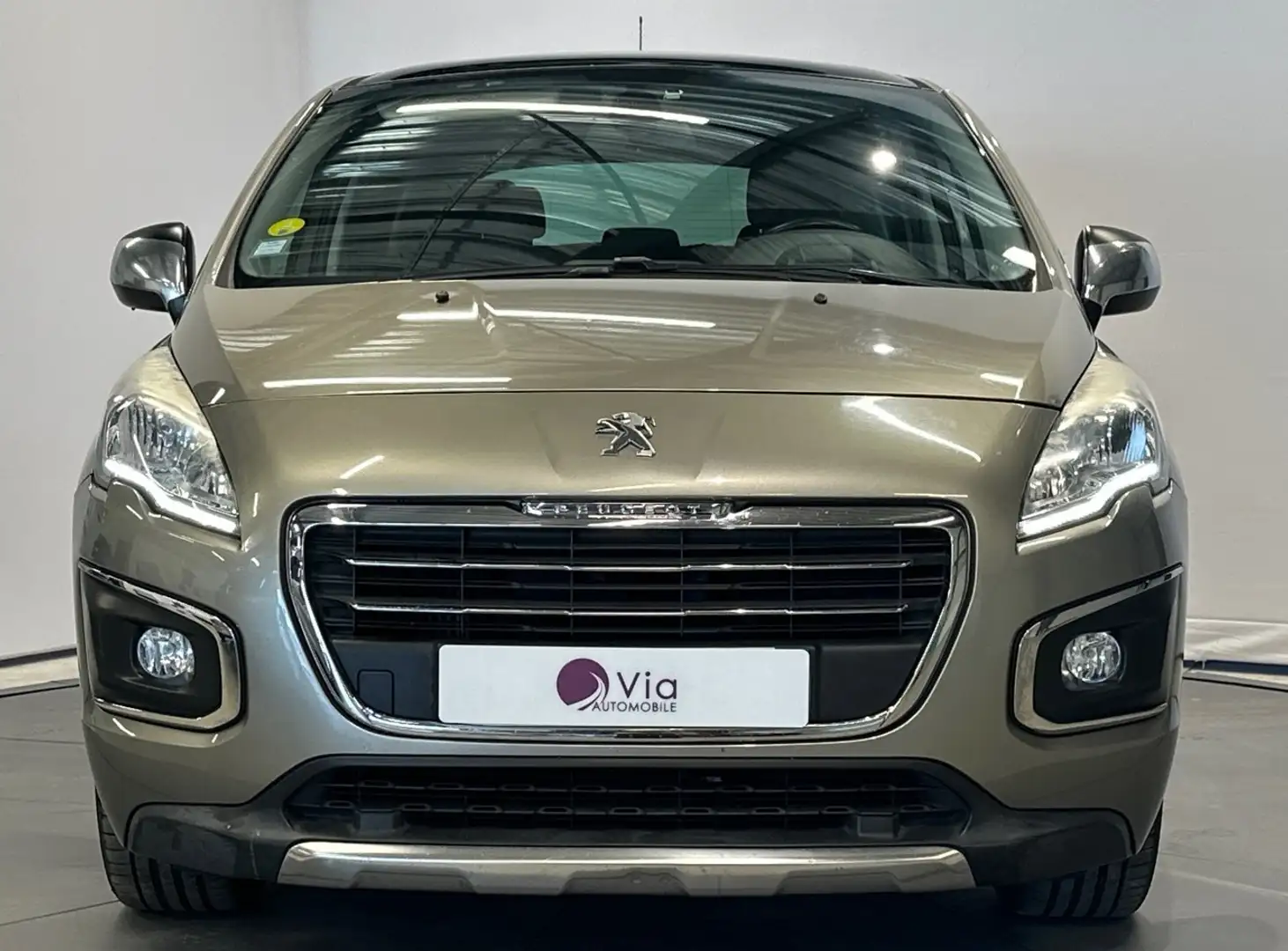 Peugeot 3008 1.6 HDI 120 Allure TOIT PANO Gris - 2