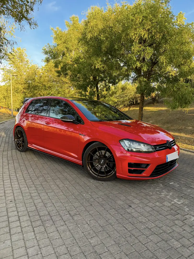 Volkswagen Golf R UNIDAD EXCLUSIVA FULL EXTRAS (A FALTA DE CÁMARA)! Rojo - 1