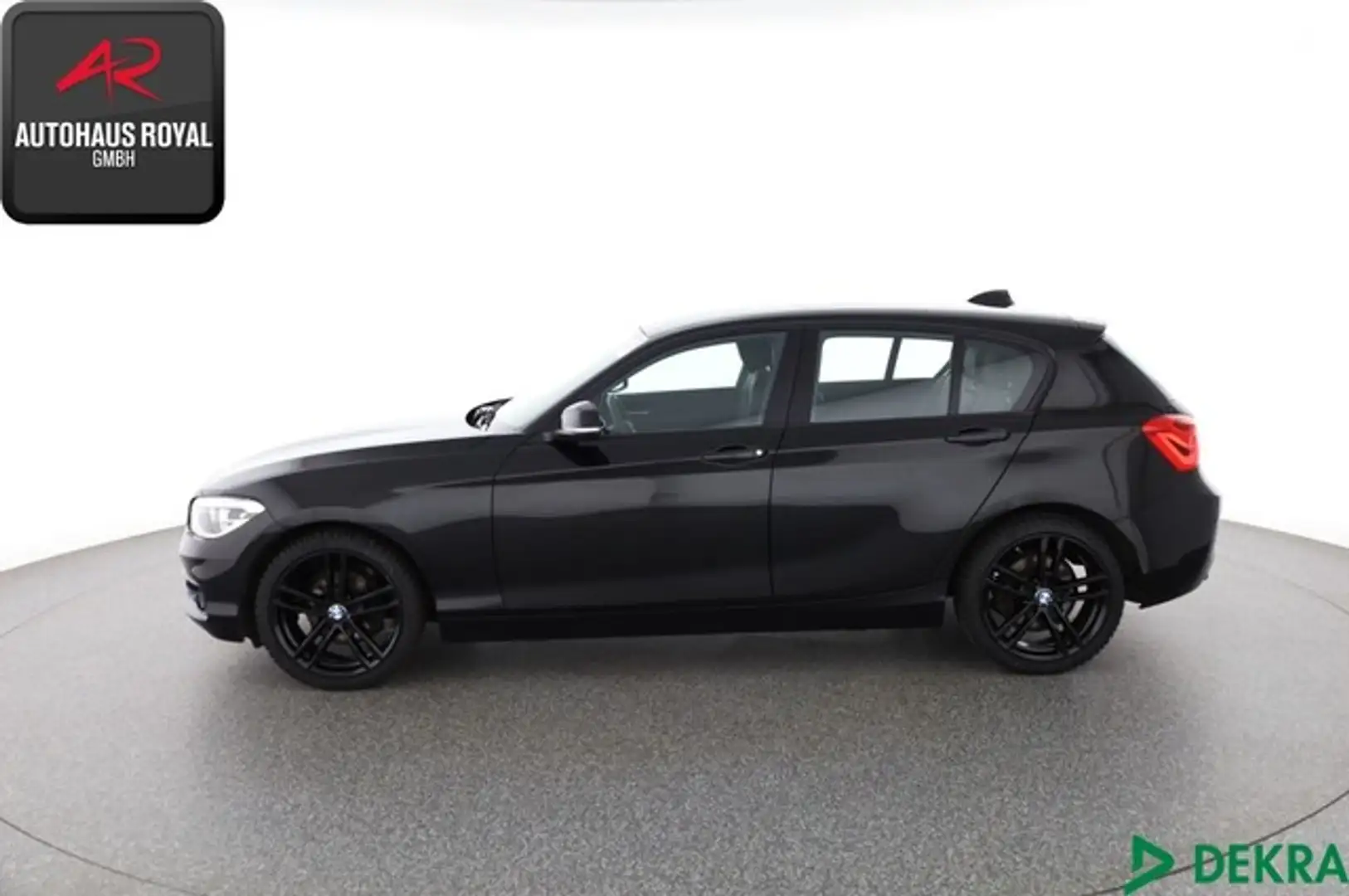 BMW 118 SPORT LINE AUT,LED,NAVI,METALLIC,PDC,18ZOLL Schwarz - 2