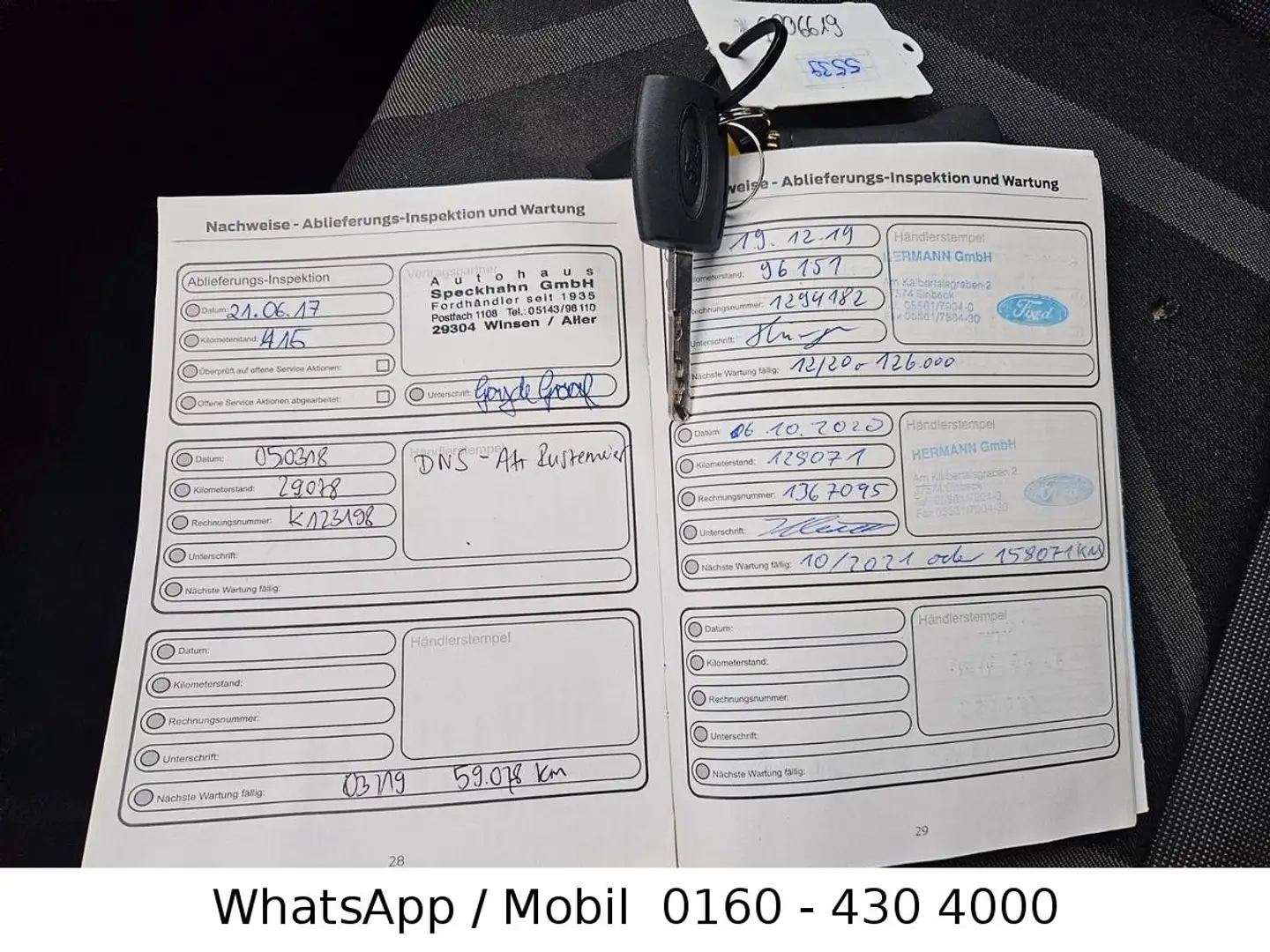 Ford Transit Connect lang Trend L2 Klima 5 Sitze Blanc - 2