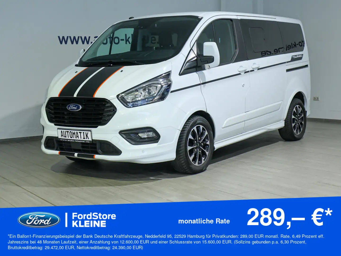 Ford Tourneo Custom Sport 310 2.0l TDCi L1H1 +AHK Wit - 1