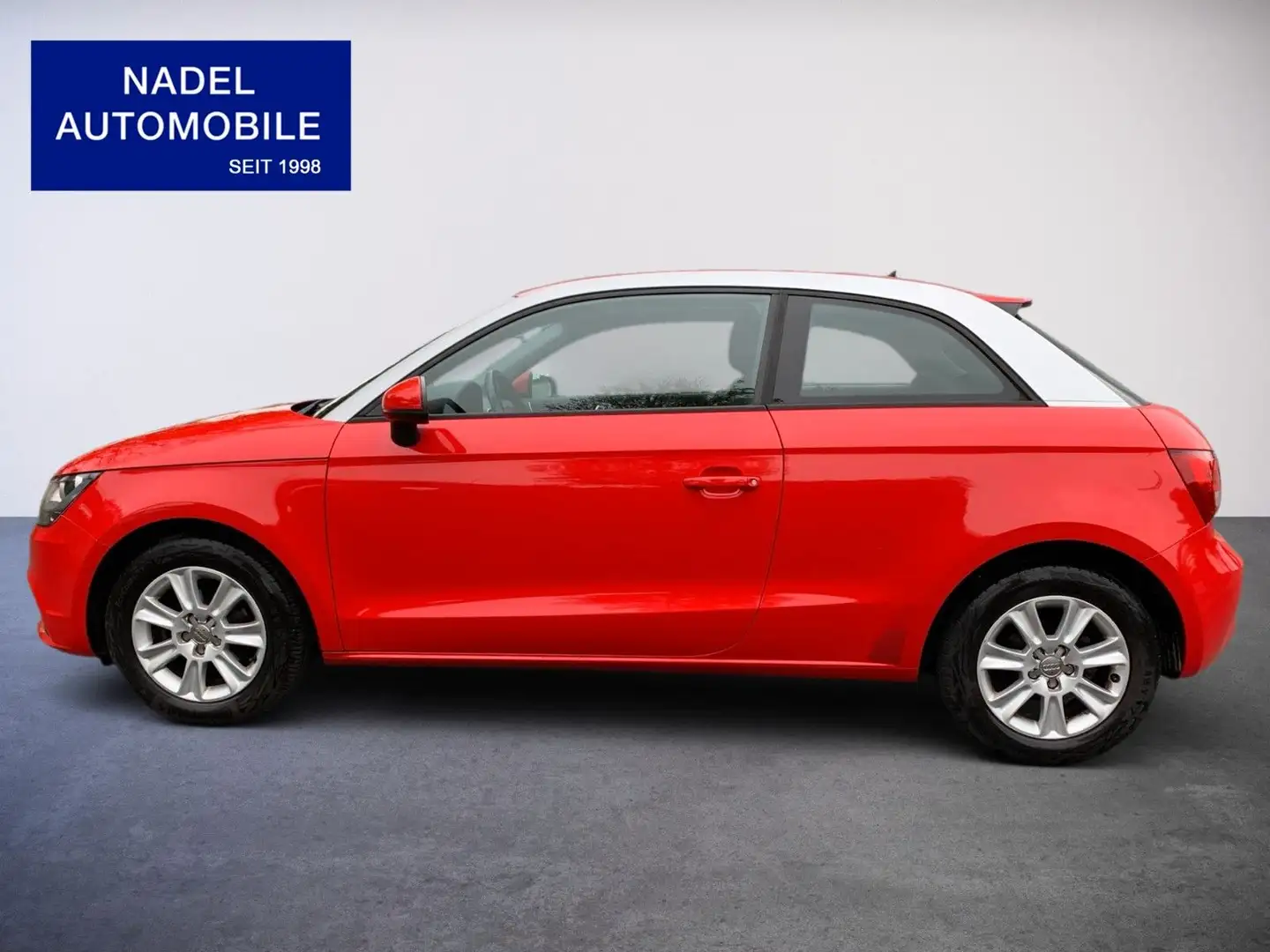 Audi A1 attraction/1. Hd./Klima/SHZ/Alu/8-fach Rot - 2