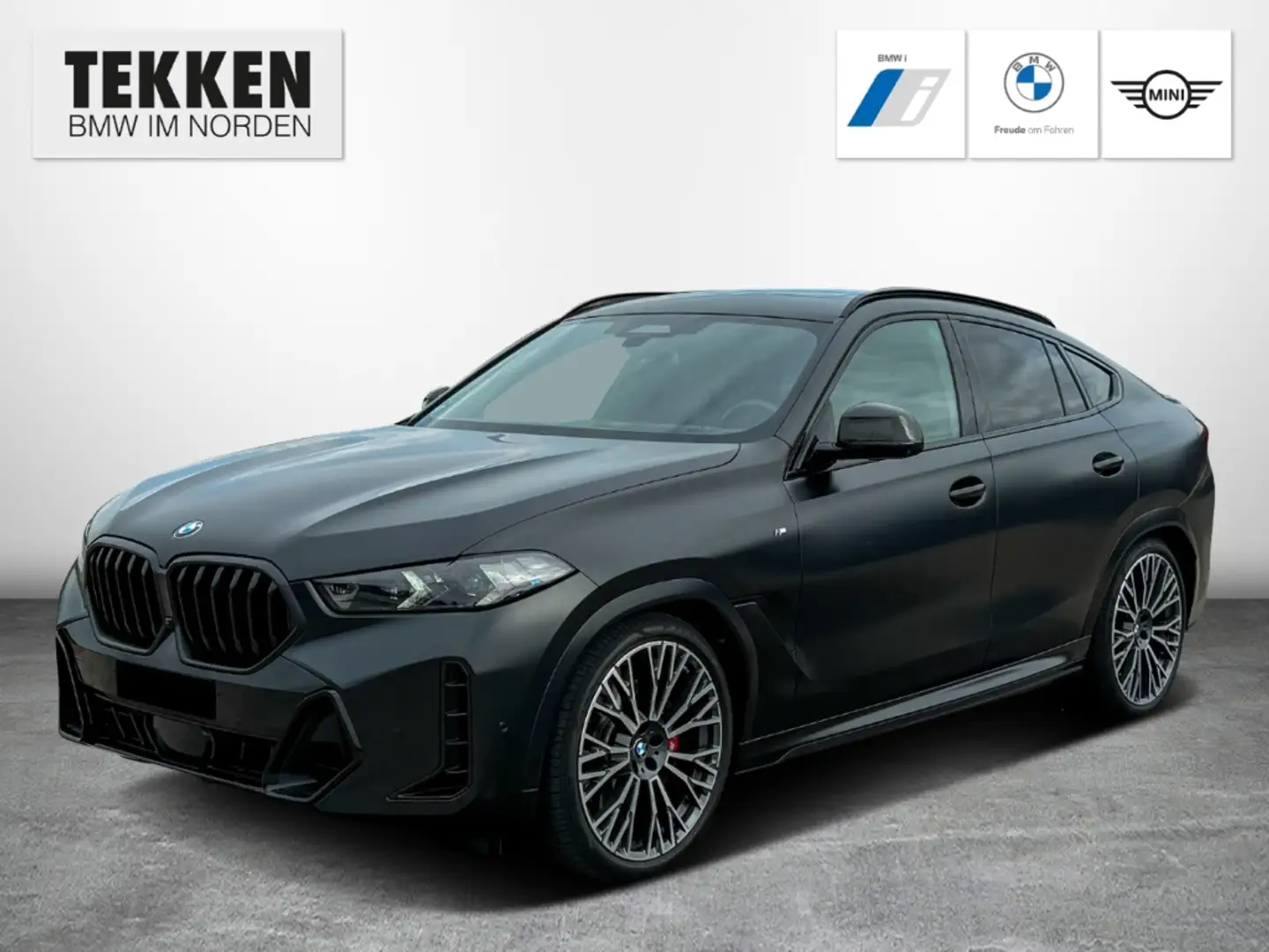 BMW X6 xDrive40d M-Sport Individual UPE: 141.480€ B&W Sta Schwarz - 1