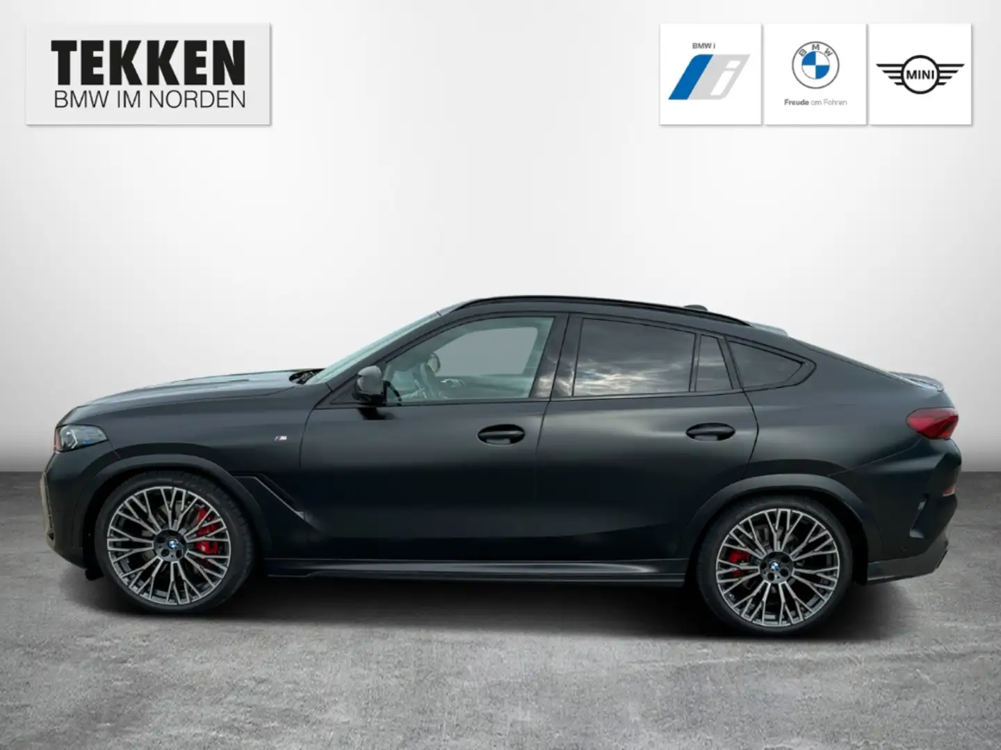 BMW X6 xDrive40d M-Sport Individual UPE: 141.480€ B&W Sta Schwarz - 2