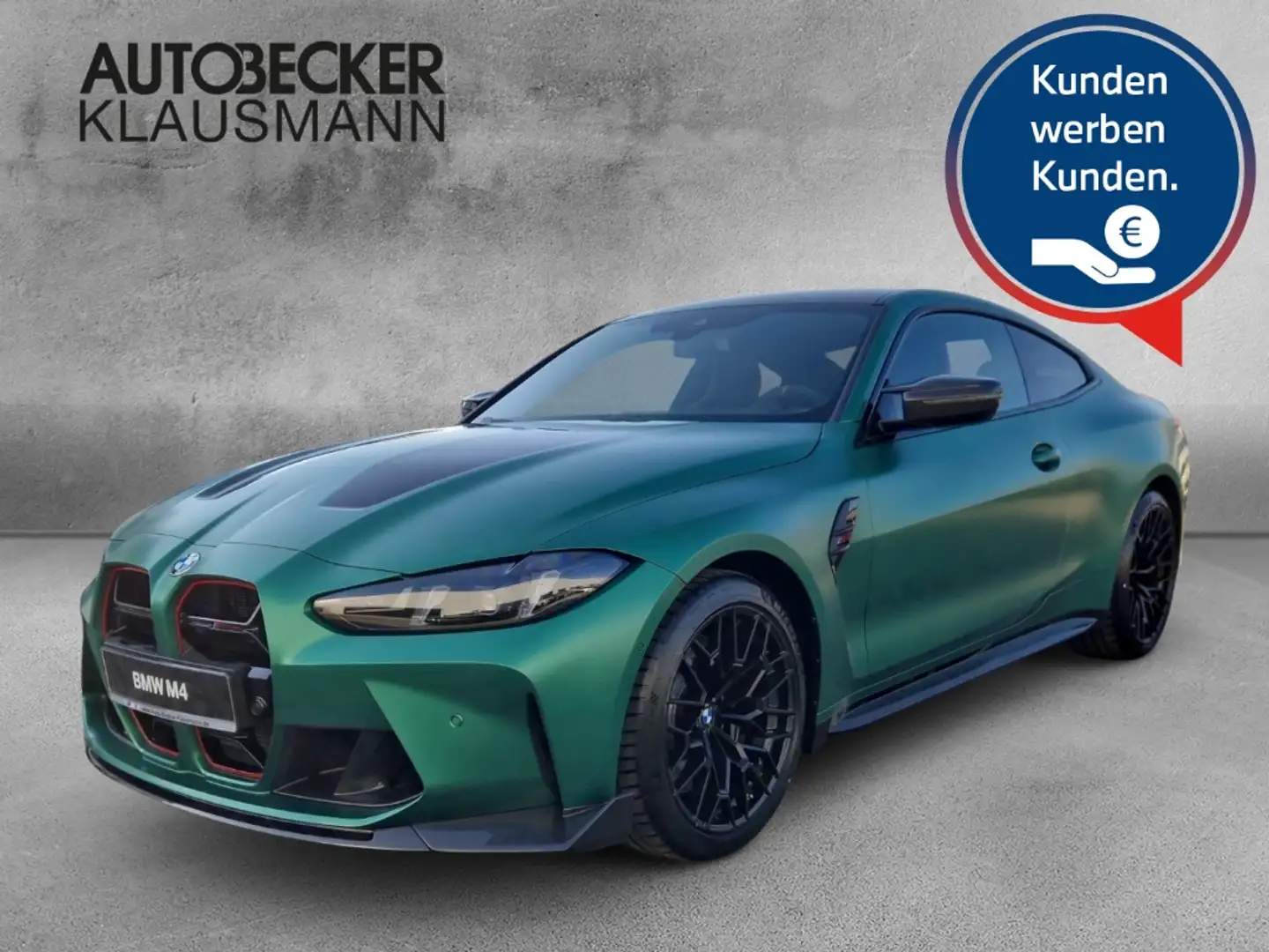 BMW M4 CS Coupe LM 19''/20'' Park-Assistent AD Navi Leder Grün - 1
