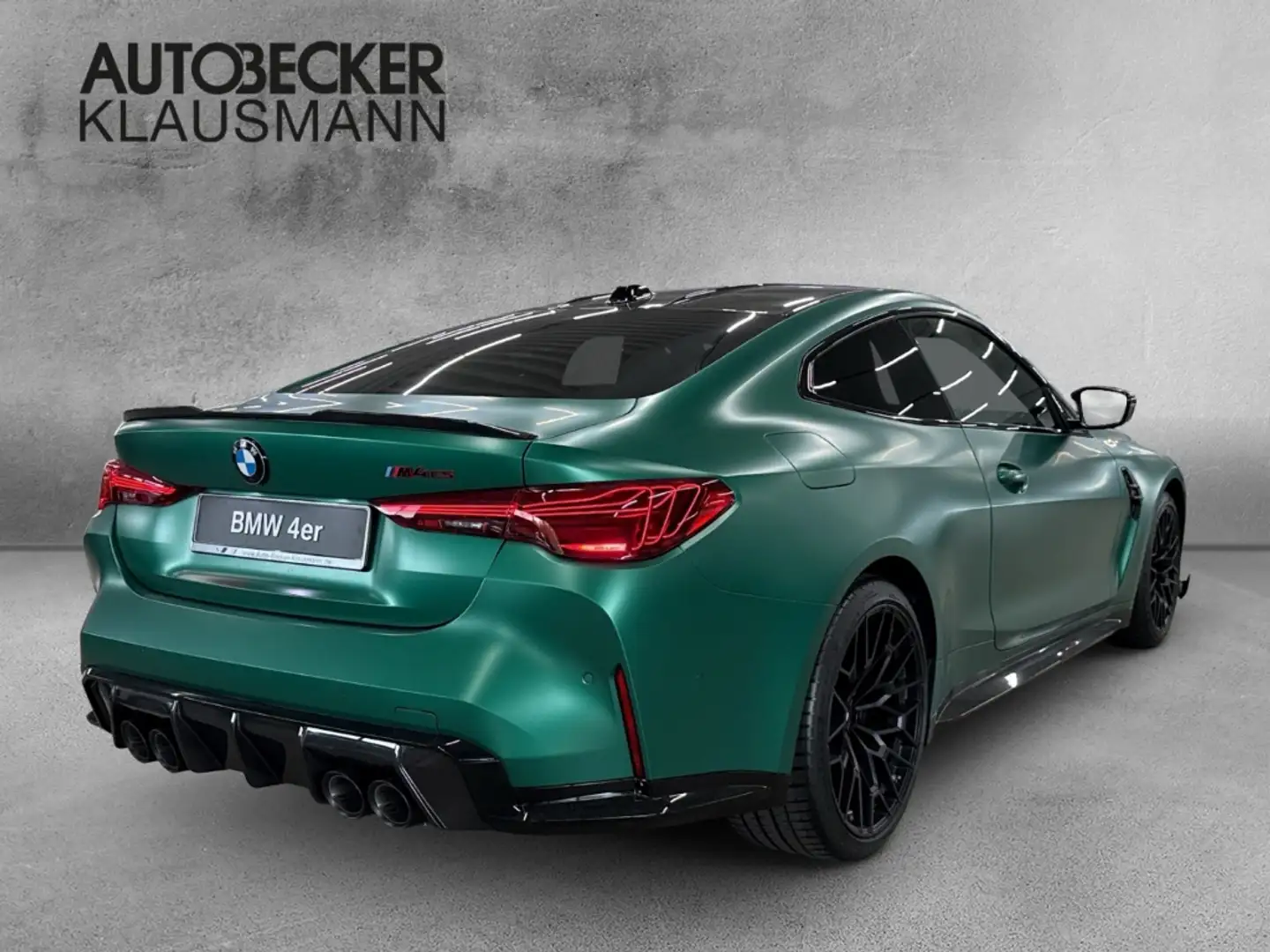 BMW M4 CS Coupe LM 19''/20'' Park-Assistent AD Navi Leder Groen - 2