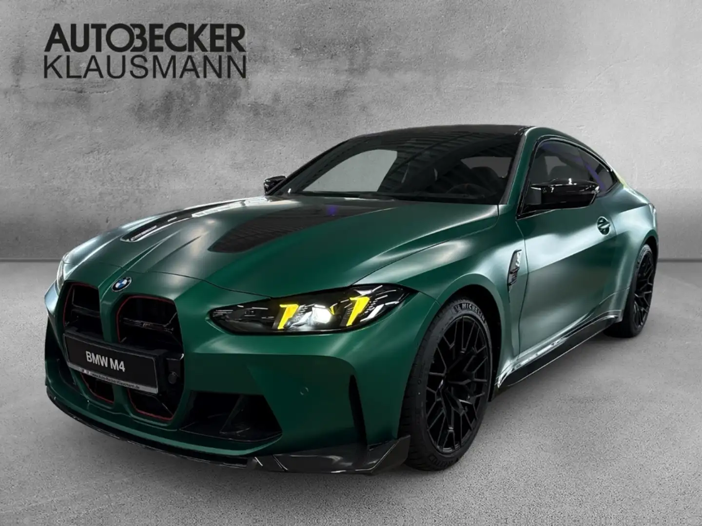 BMW M4 CS Coupe LM 19''/20'' Park-Assistent AD Navi Leder Groen - 1