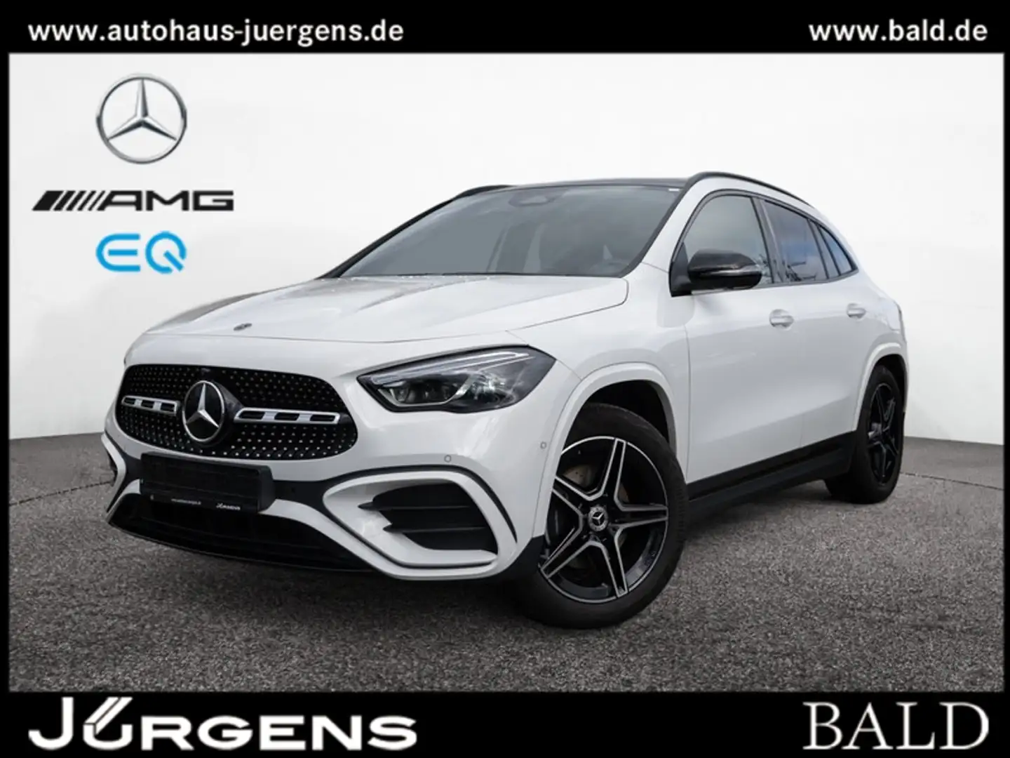 Mercedes-Benz GLA 200 AMG-Sport/MLB/360/Pano/Night/AHK/Keyl/19 Weiß - 1