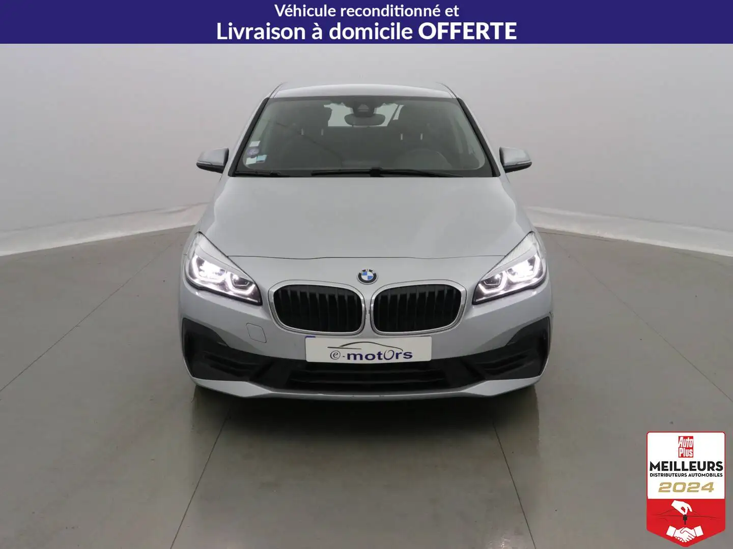 BMW 225 Active Tourer 225xe 224 Lounge +GPS +Caméra Blanc - 2