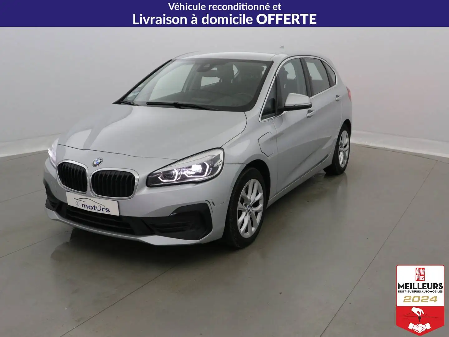 BMW 225 Active Tourer 225xe 224 Lounge +GPS +Caméra Blanc - 1
