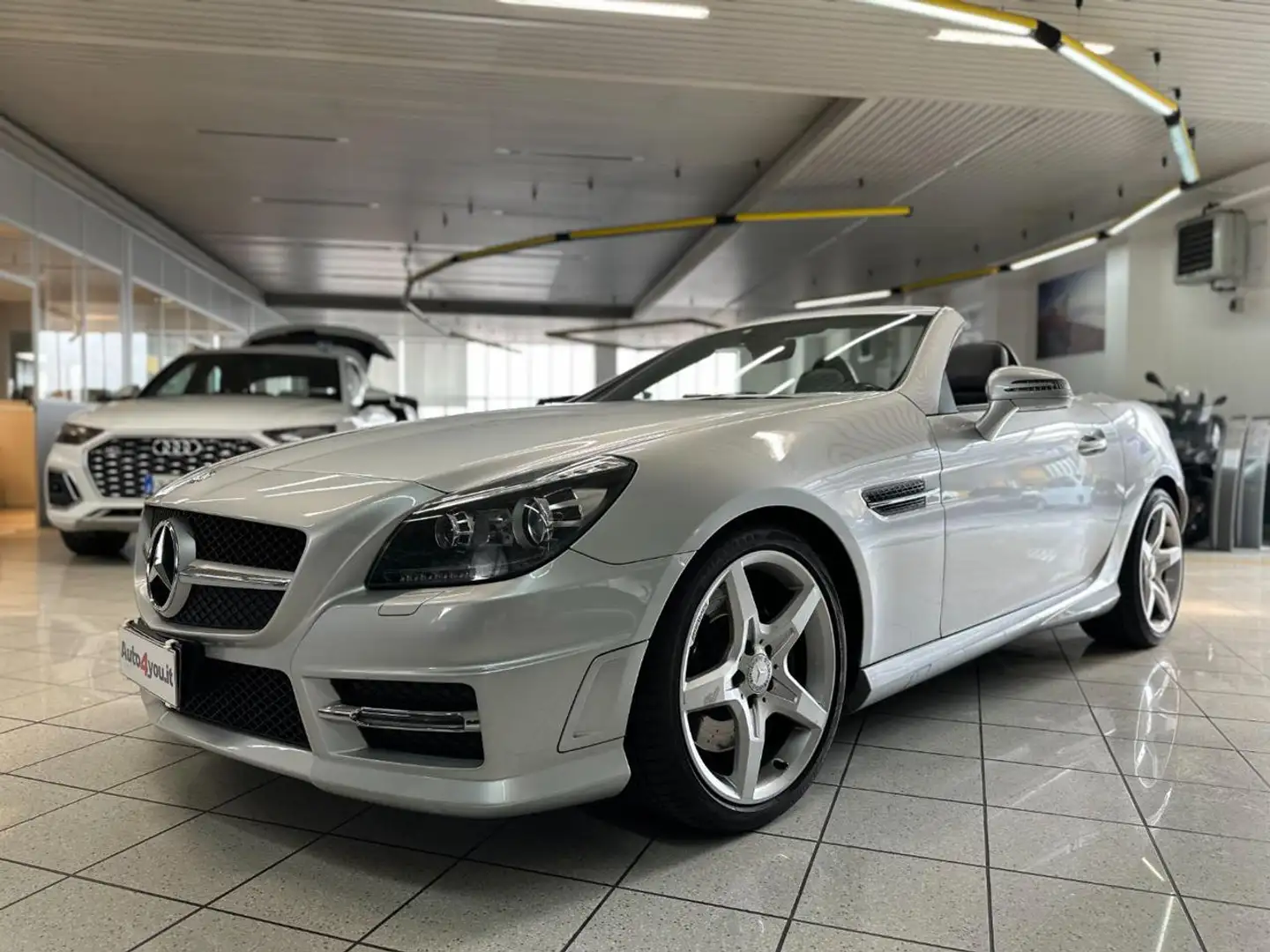 Mercedes-Benz SLK 200 CGI Premium AMG Line Argento - 2