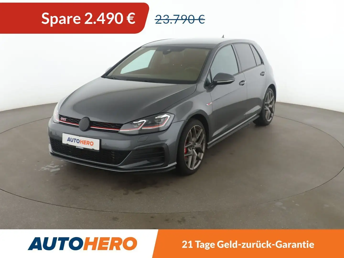 Volkswagen Golf GTI 2.0 TSI GTI Performance BlueMotion Aut.*ACC* Grau - 1