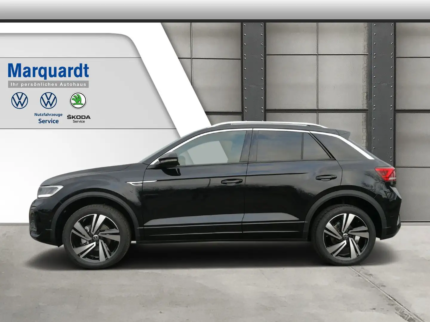 Volkswagen T-Roc 1.5TSI R-Line Pano Navi AHK 18"ACC LED Black - 2