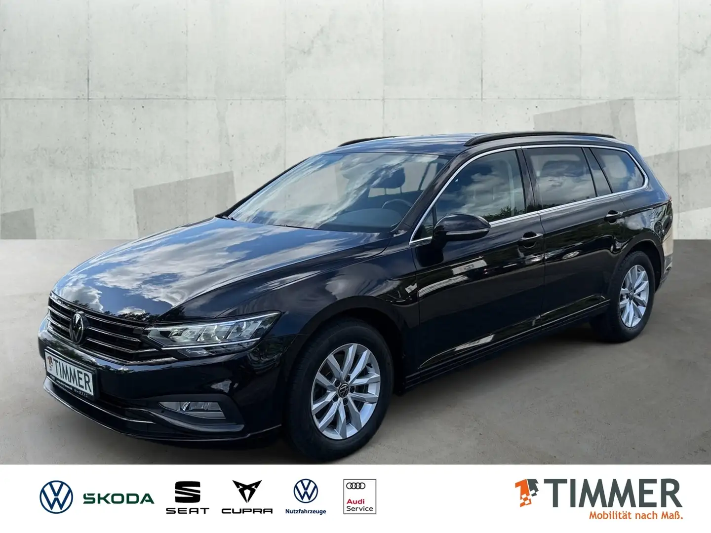 Volkswagen Passat Variant 2.0 TDI DSG BUSINESS *ACC *LED *RKAM *TRAVEL *NAV Schwarz - 1