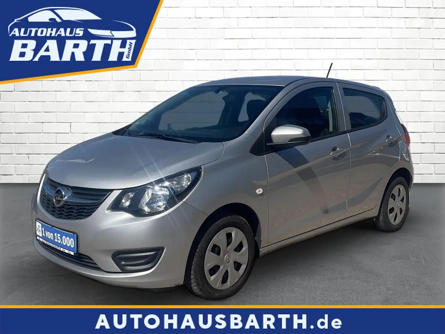 Opel Karl 1.0 Edition Start/Stop* Klima*  Parksensoren* Stříbrná - 1