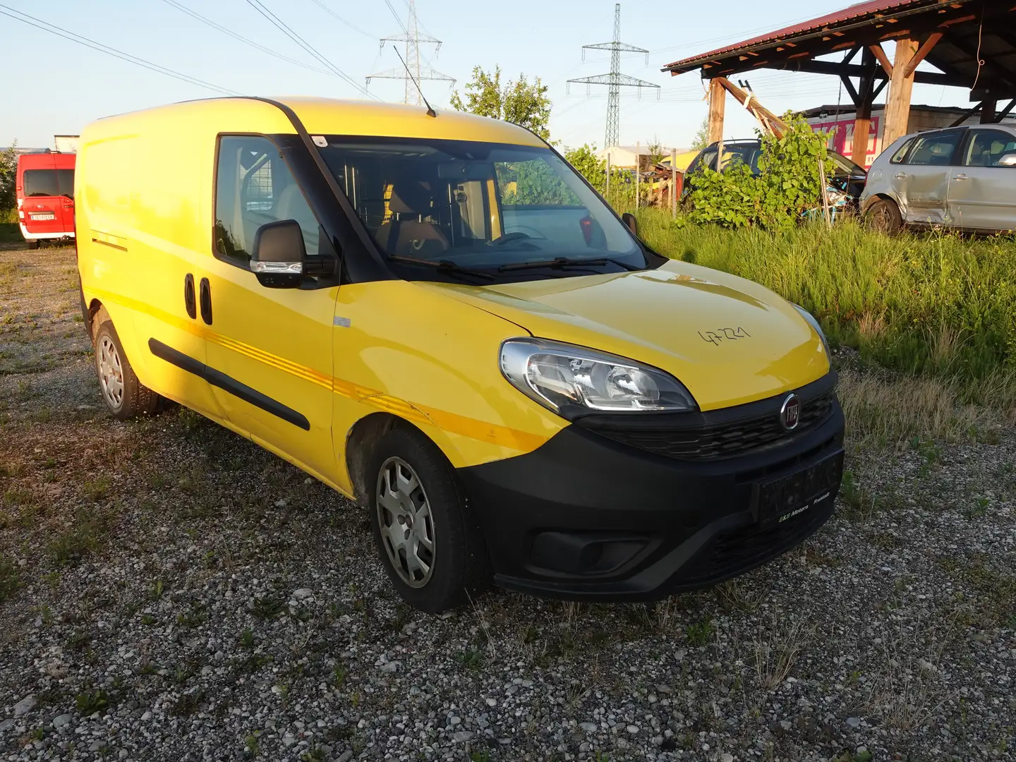 Fiat Doblo Cargo Maxi 1,3 Jaune - 2