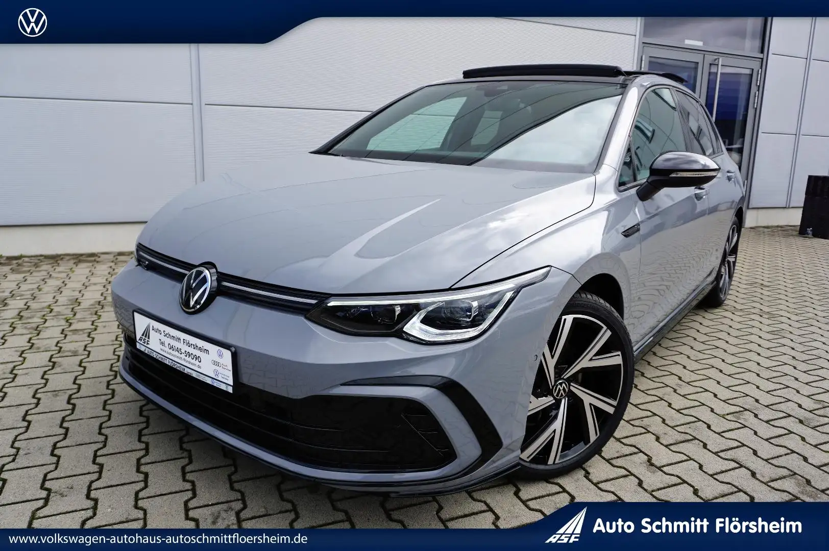 Volkswagen Golf R-Line 1.5 TSI 7-Gang DSG Navi,LED,Pano,ACC Grigio - 2