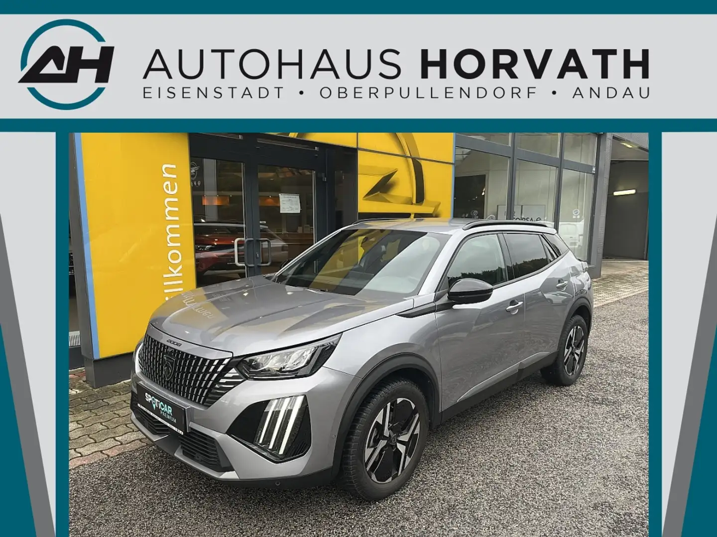 Peugeot 2008 PureTech 100 S&S Allure 6-Gang-Manuell Gris - 1