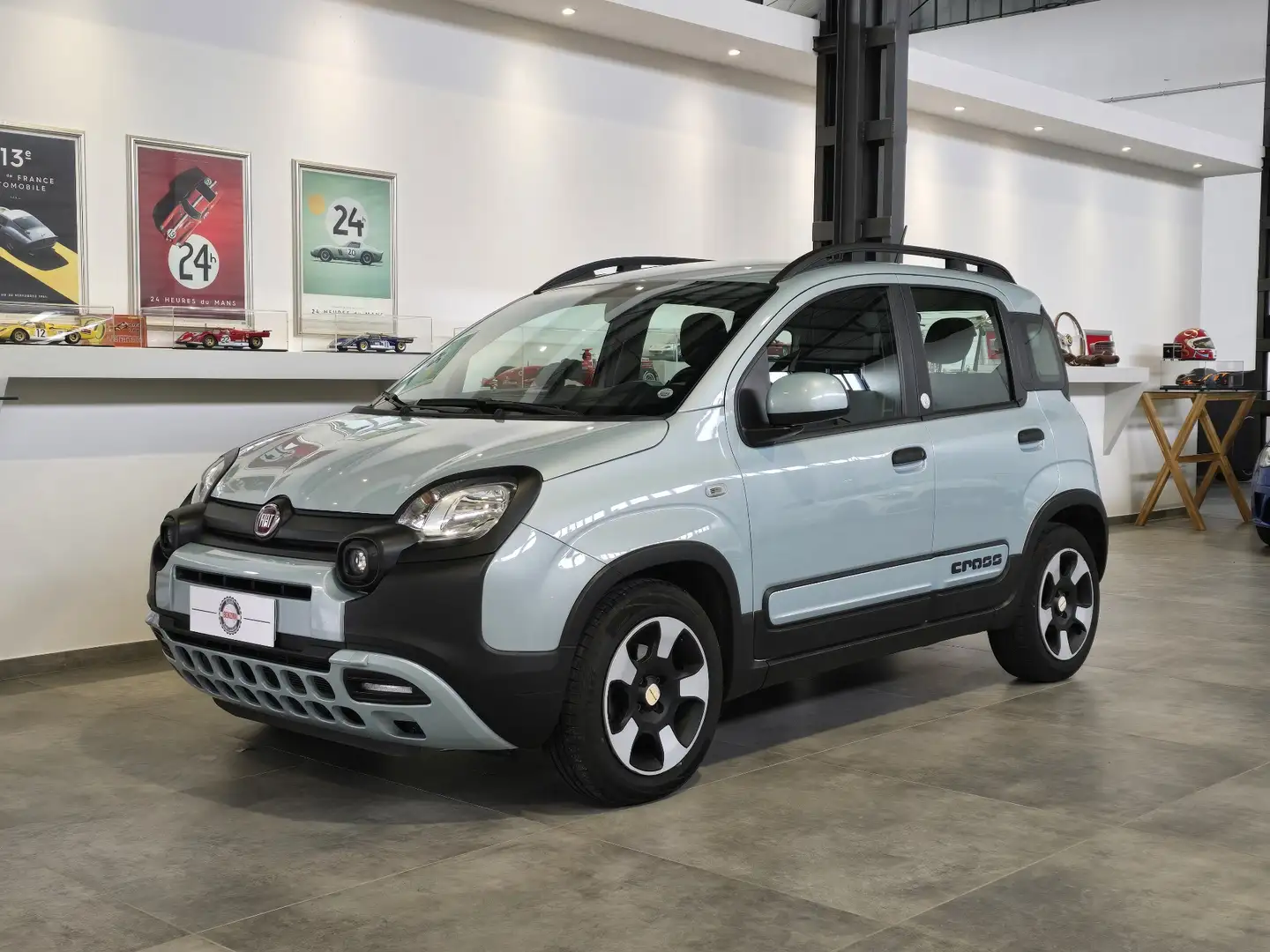 Fiat Panda Panda III 2021 Cross 1.0 firefly hybrid Cross s Bleu - 1
