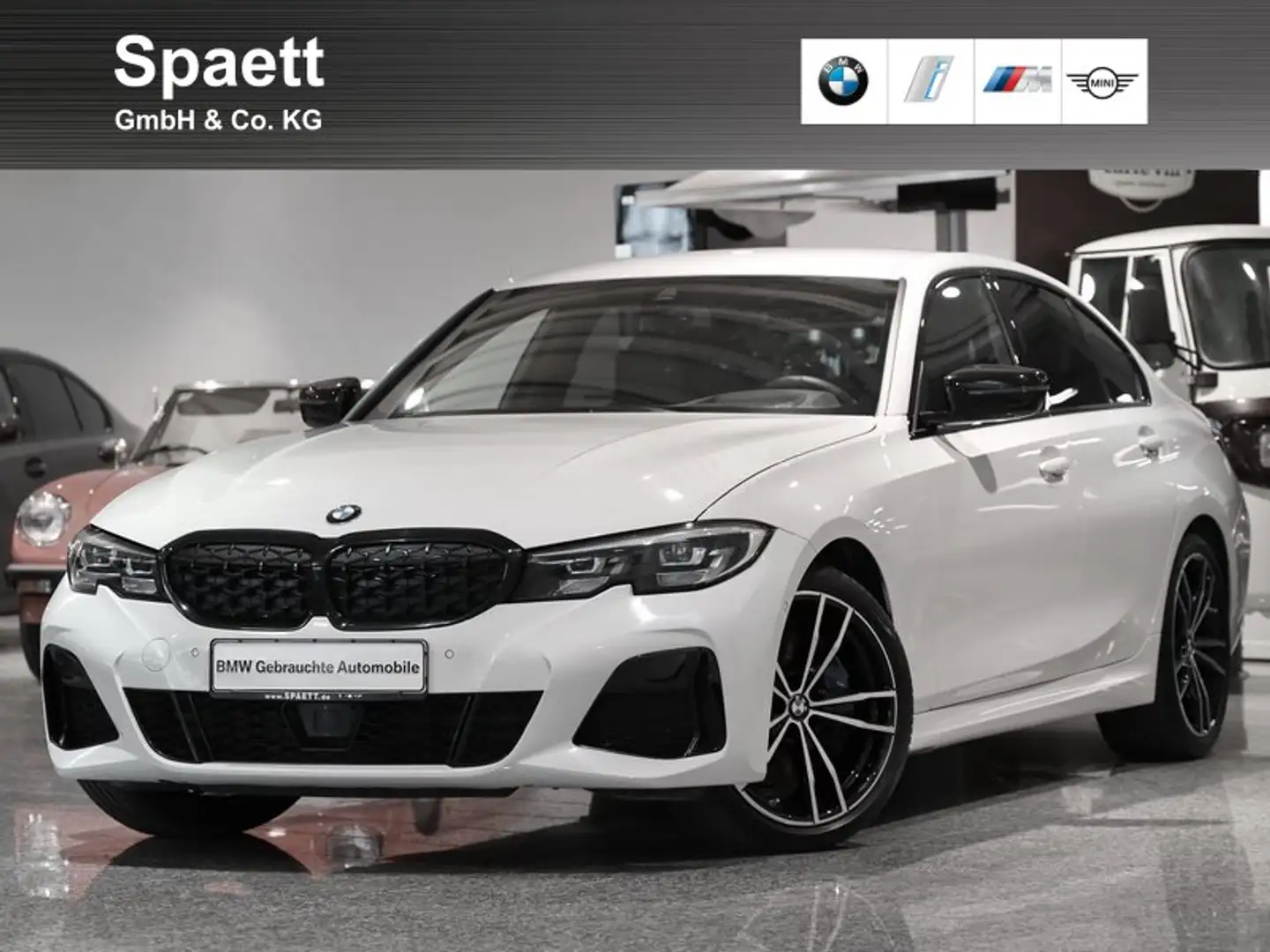 BMW 340 M340d xDrive Lim. AHK HUD RFK 19Zoll ACC Weiß - 1