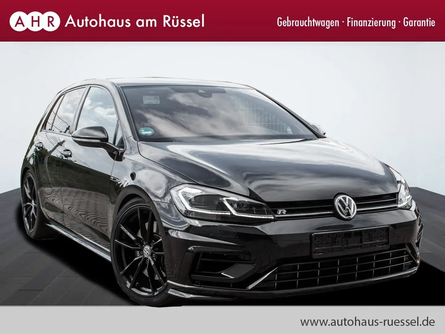 Volkswagen Golf VII Lim. R 4Motion *Akrapovic*DYNAudio*ACC* Noir - 1